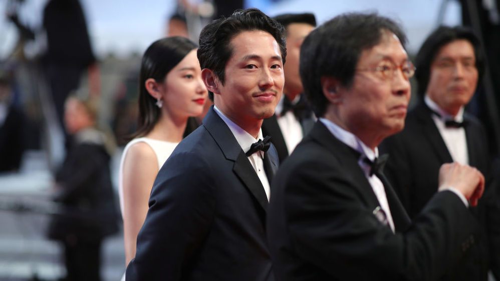 Actor Steven Yeun stars in <em>Burning</em>, which premiered at the Cannes Film Festival in 2018. (Getty Images)