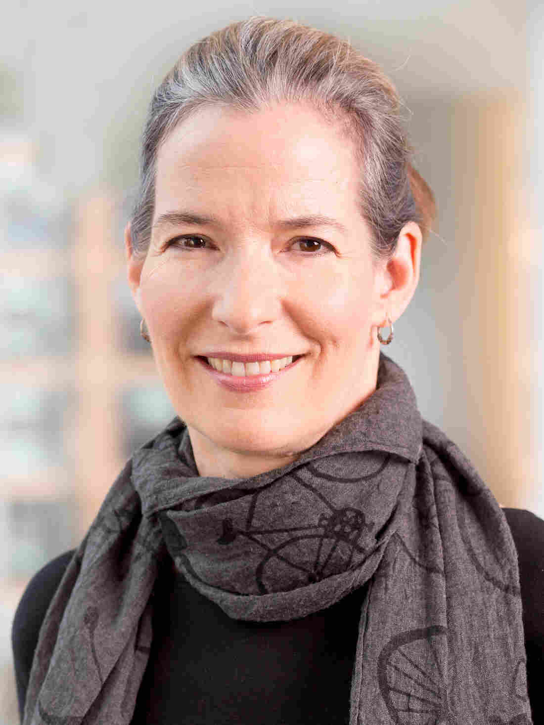 Jennifer Ludden at NPR headquarters in Washington, D.C., September 27, 2018. (photo by Allison Shelley)