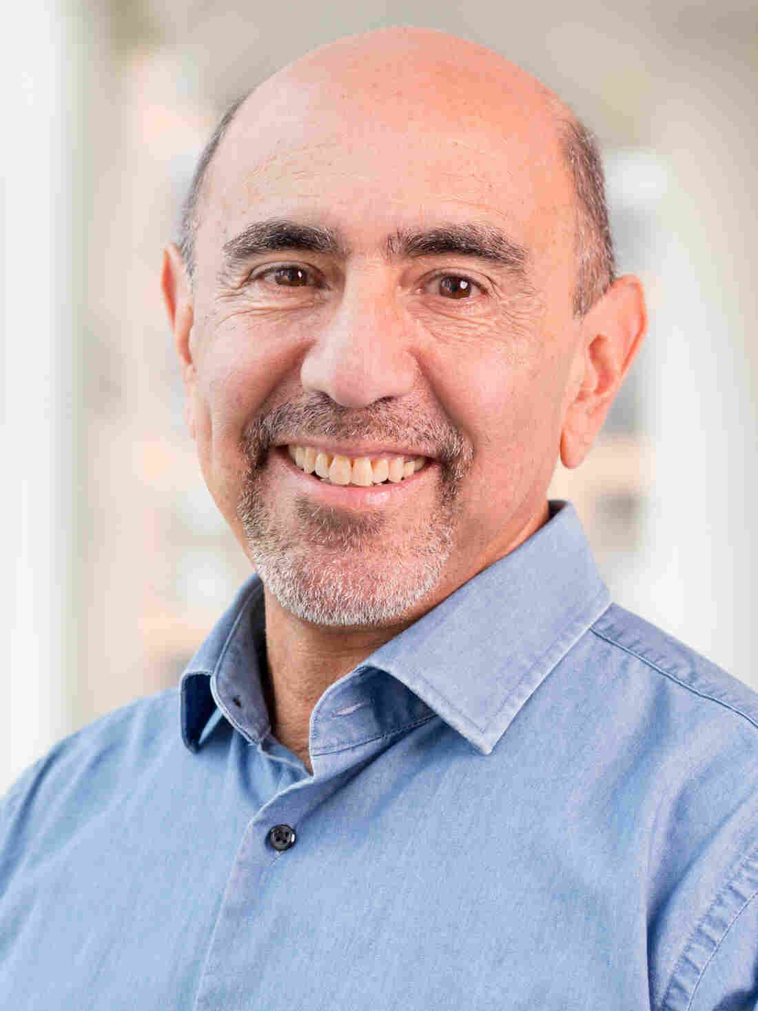 Richard Gonzales at NPR headquarters in Washington, D.C., September 27, 2018. (photo by Allison Shelley)