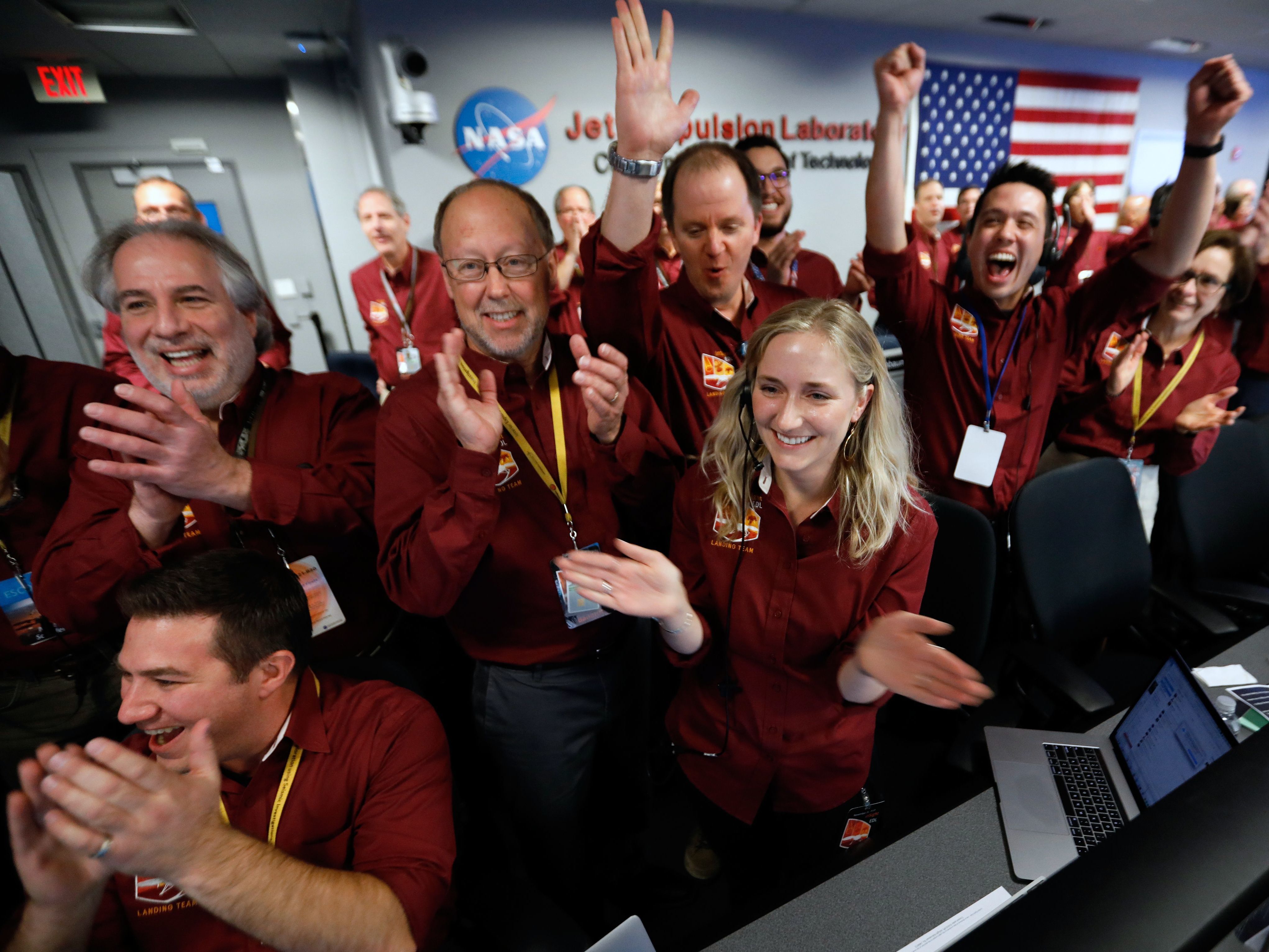 NASA Probe Lands Safely On Martian Surface
