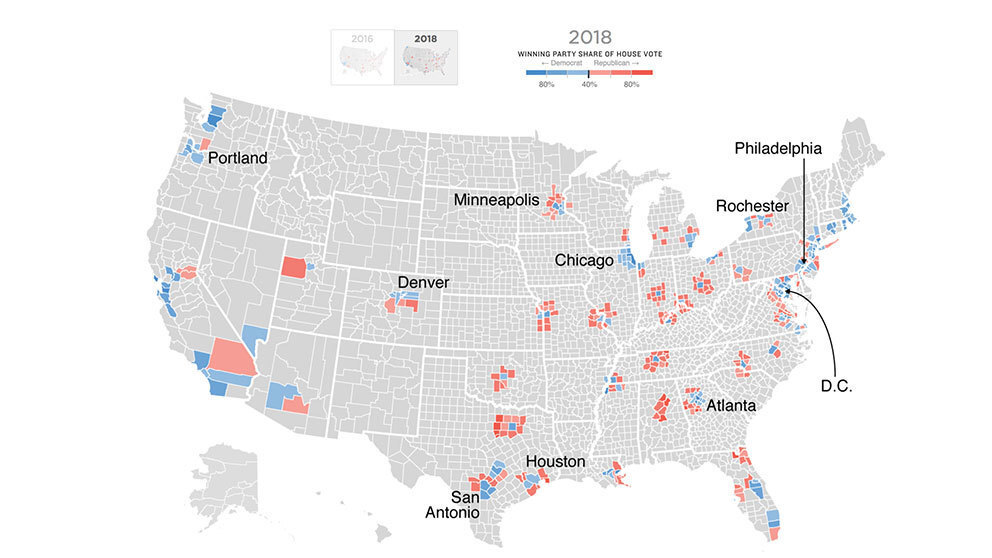 Trump S Suburban Problems Swung The Election Giving Democrats