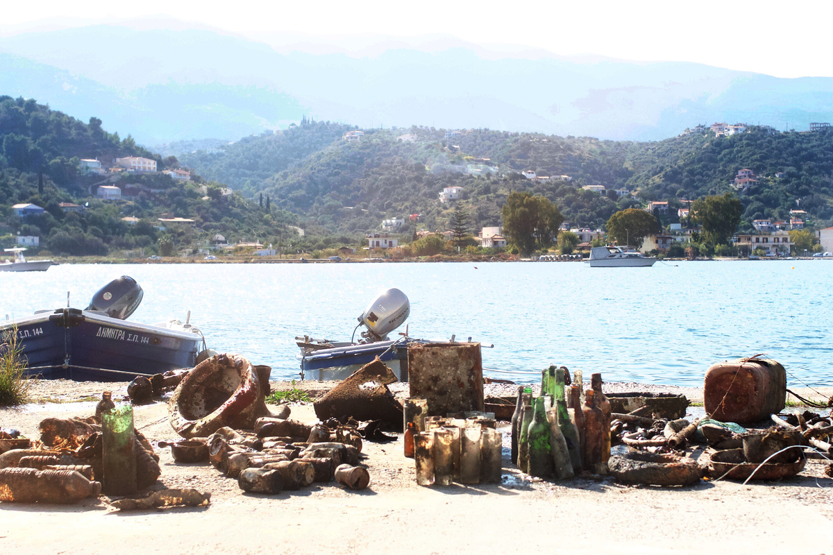 Meet Greece's Marine Trash Collectors Diving To Keep Their Sea
