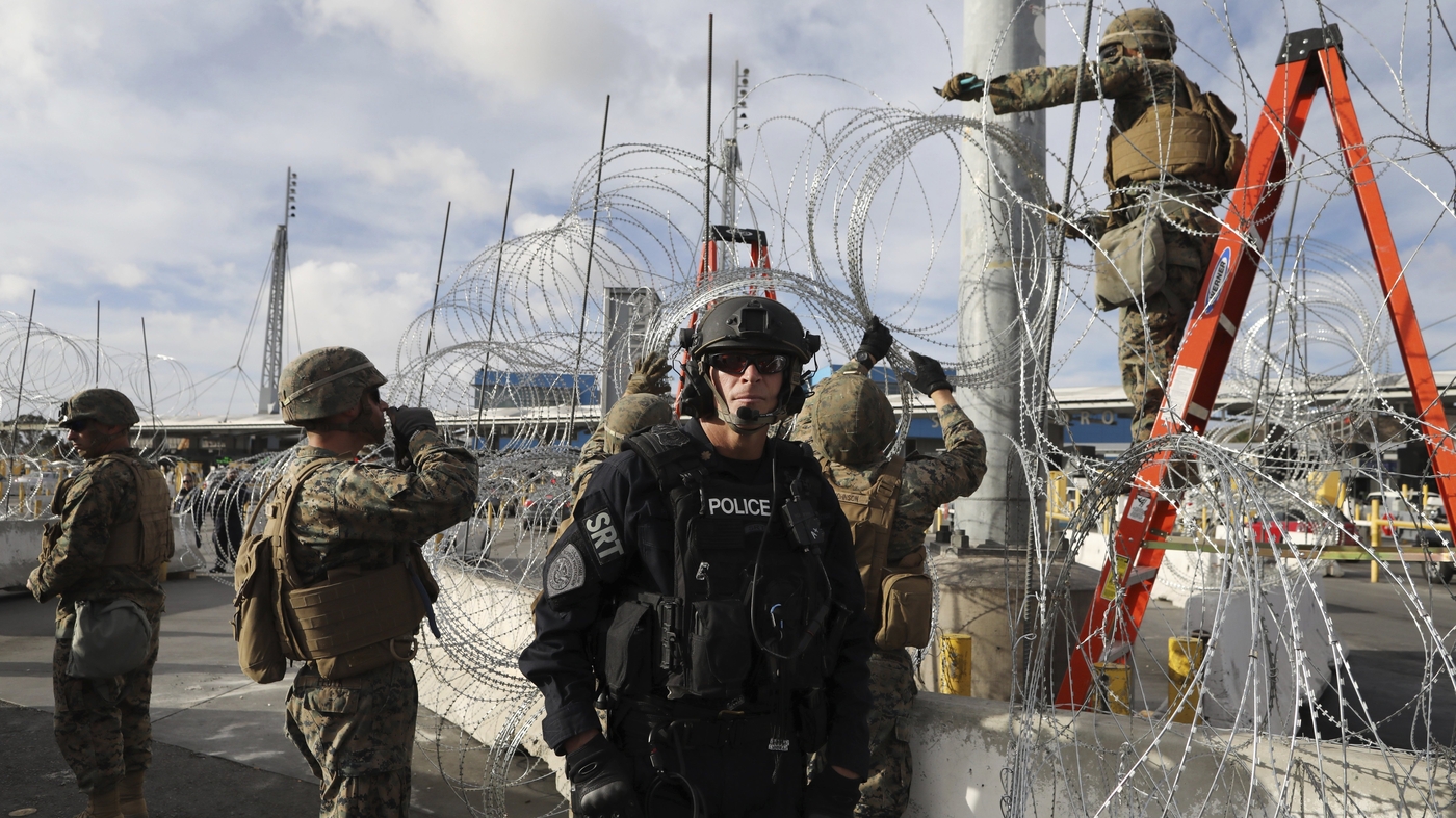 Trump Is Expected To Extend U.S. Troops' Deployment To Mexico Border ...