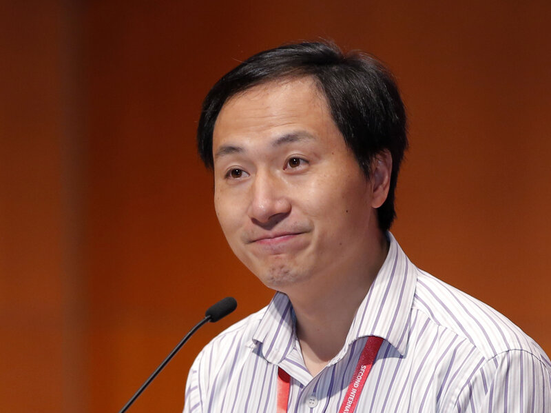 chinese scientist he jiankui rebuked by colleagues over gene