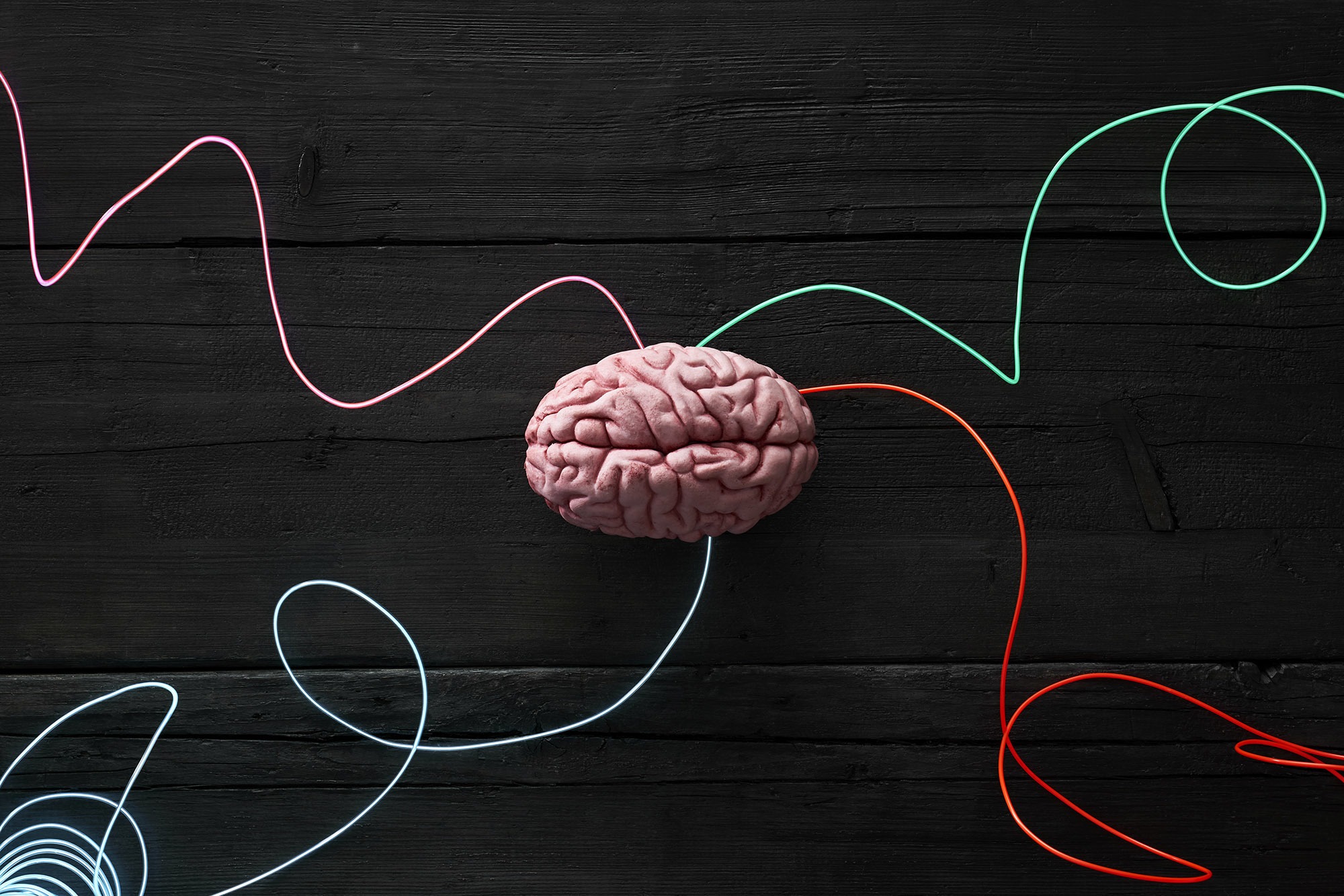 In experiments involving people with epilepsy, targeted zaps of the lateral orbitofrontal cortex region of the brain helped ease depressive symptoms. (Getty Images)