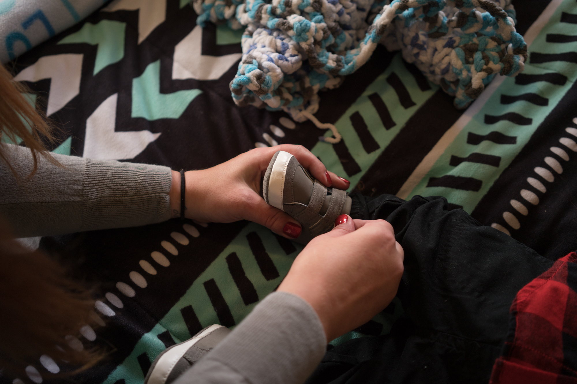 Kristen Philman first tried methamphetamine in her early 20s, as an alternative to heroin and other opioids. When she discovered she was pregnant, she says, it was a wake-up call, and she did what she needed to do to stop using all those drugs. (Theo Stroomer for NPR)