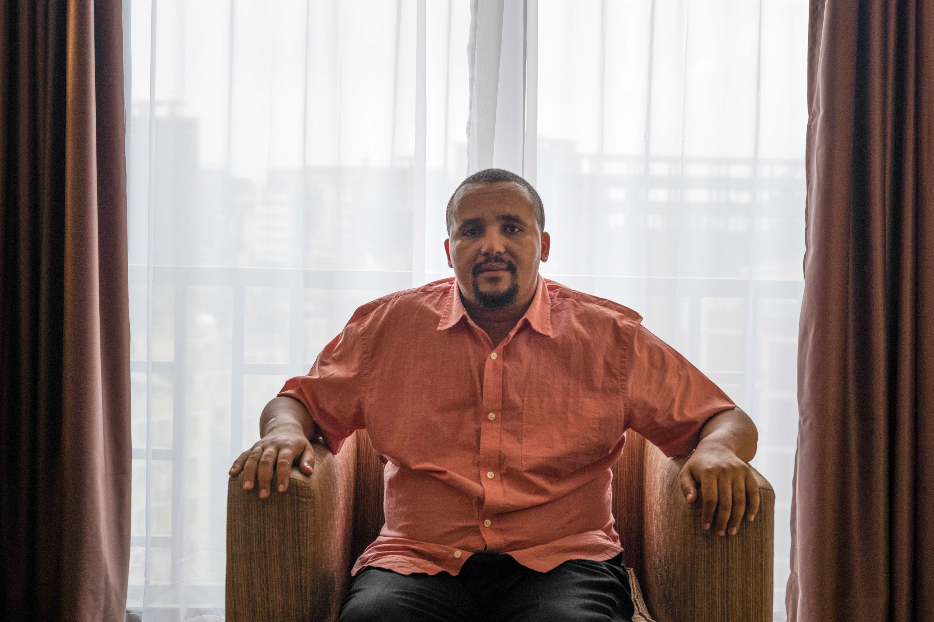 Jawar Mohammed, 32, created the Oromia Media Network and used it to bludgeon one of the most brutal regimes on the African continent. (AFP/Getty Images)