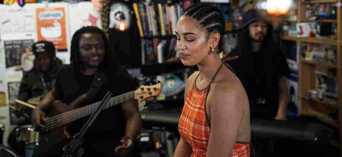 Jorja Smith performs a Tiny Desk Concert on May 14, 2018.