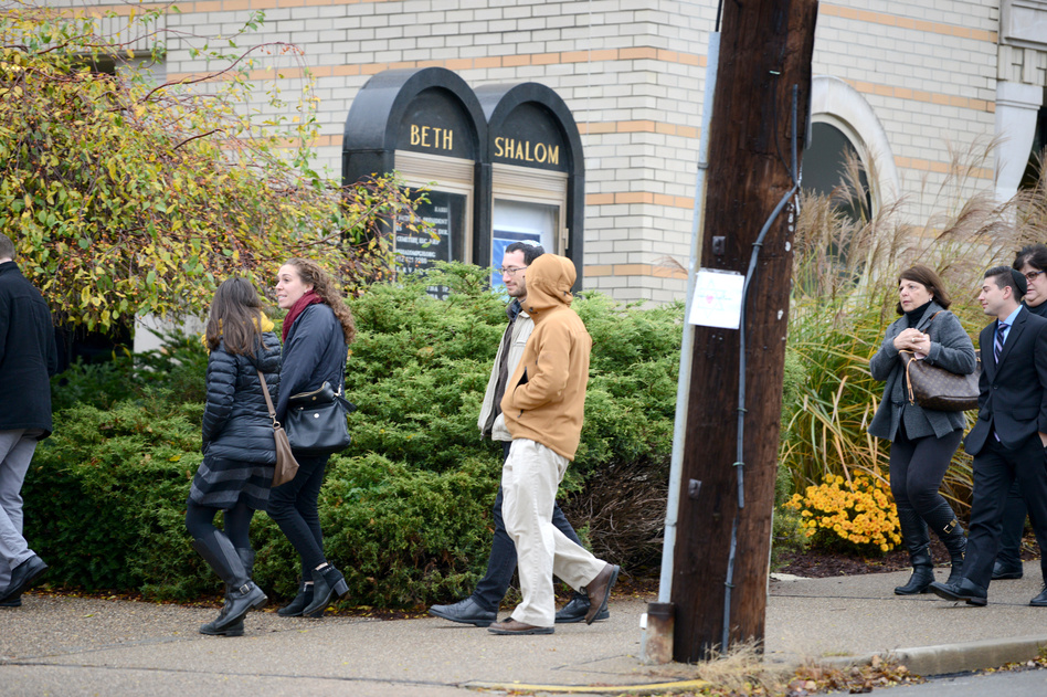 At Congregation Beth Shalom in Pittsburgh, families across the Jewish community will gather at the annual "Latkepalooza" to mark their first Hanukkuh since the shooting at the Tree of Life synagogue in October. (Alan Freed/Reuters)