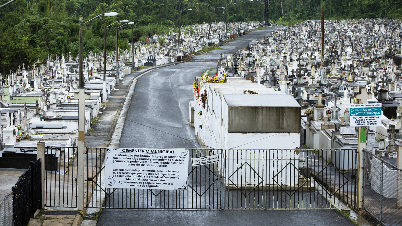 'My Father Is In There': Anguish Builds In Puerto Rico Mountains Over Decimated Tombs