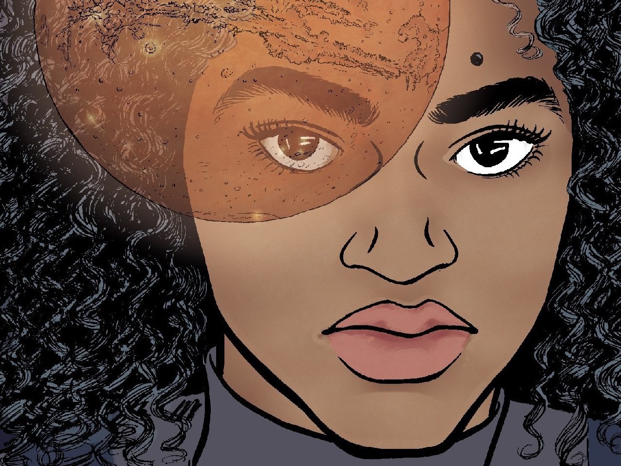 In 'Trish Trash,' it's roller derby on Mars