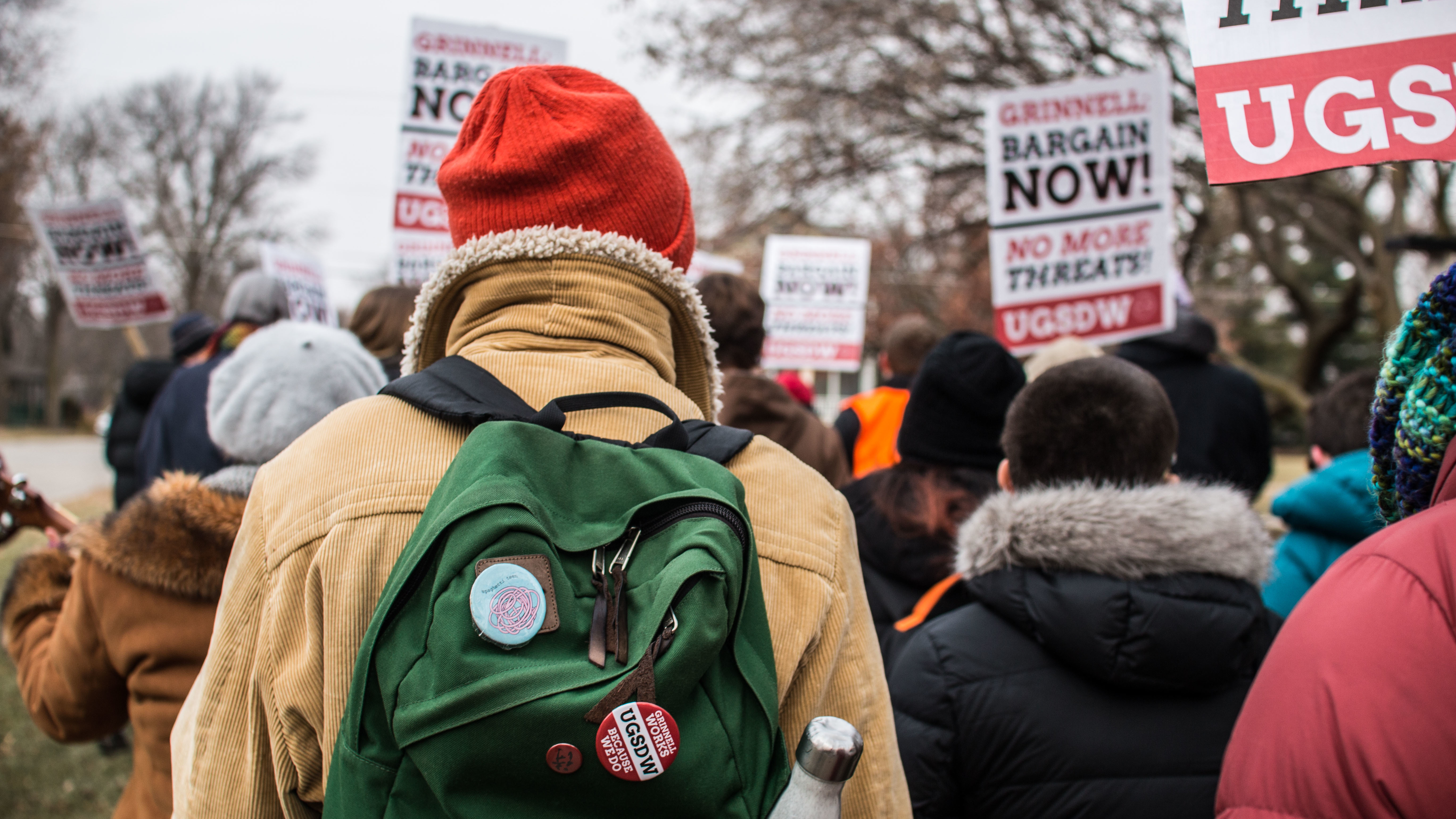 Iowa college becomes battleground for student worker unionization