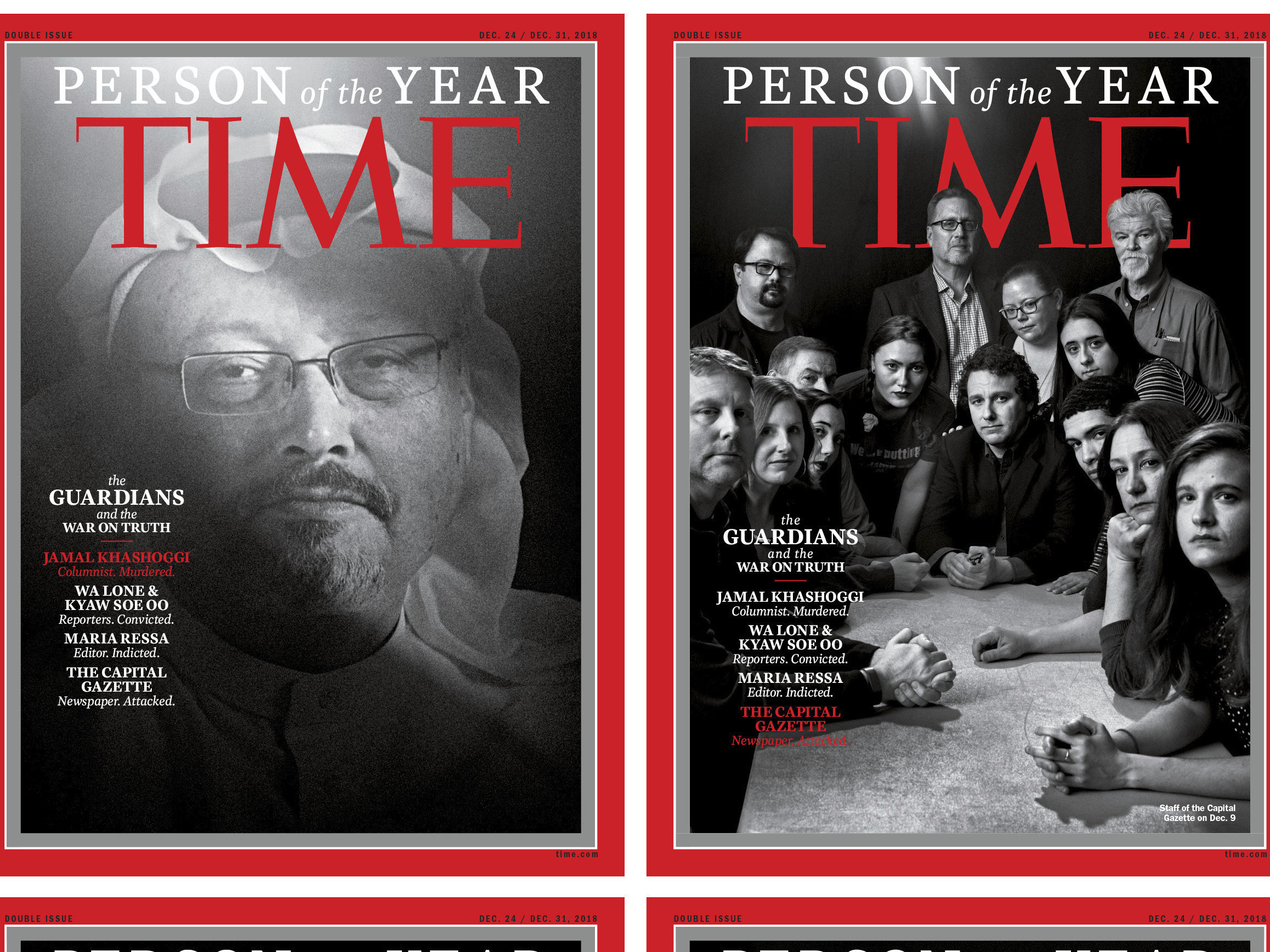 'Time' Person Of The Year For 2018: Journalists Fighting 'War On Truth