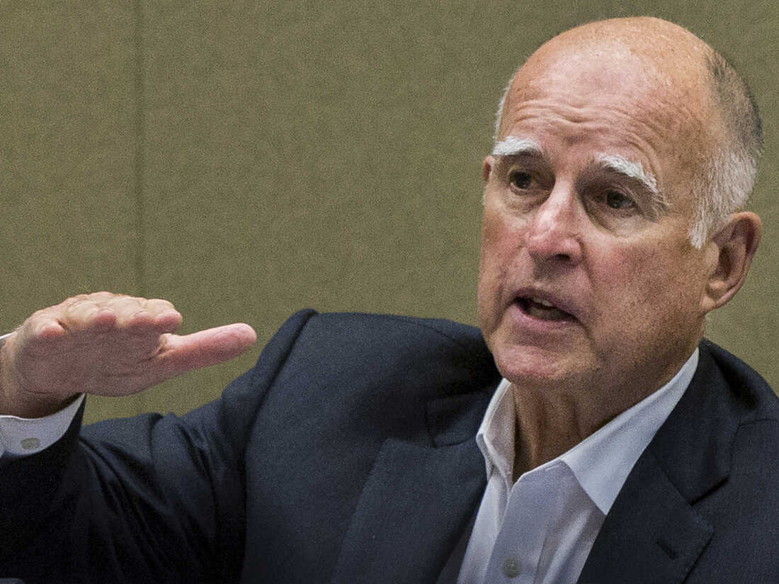 NPR News Interviews Outgoing California Governor Jerry Brown NPR