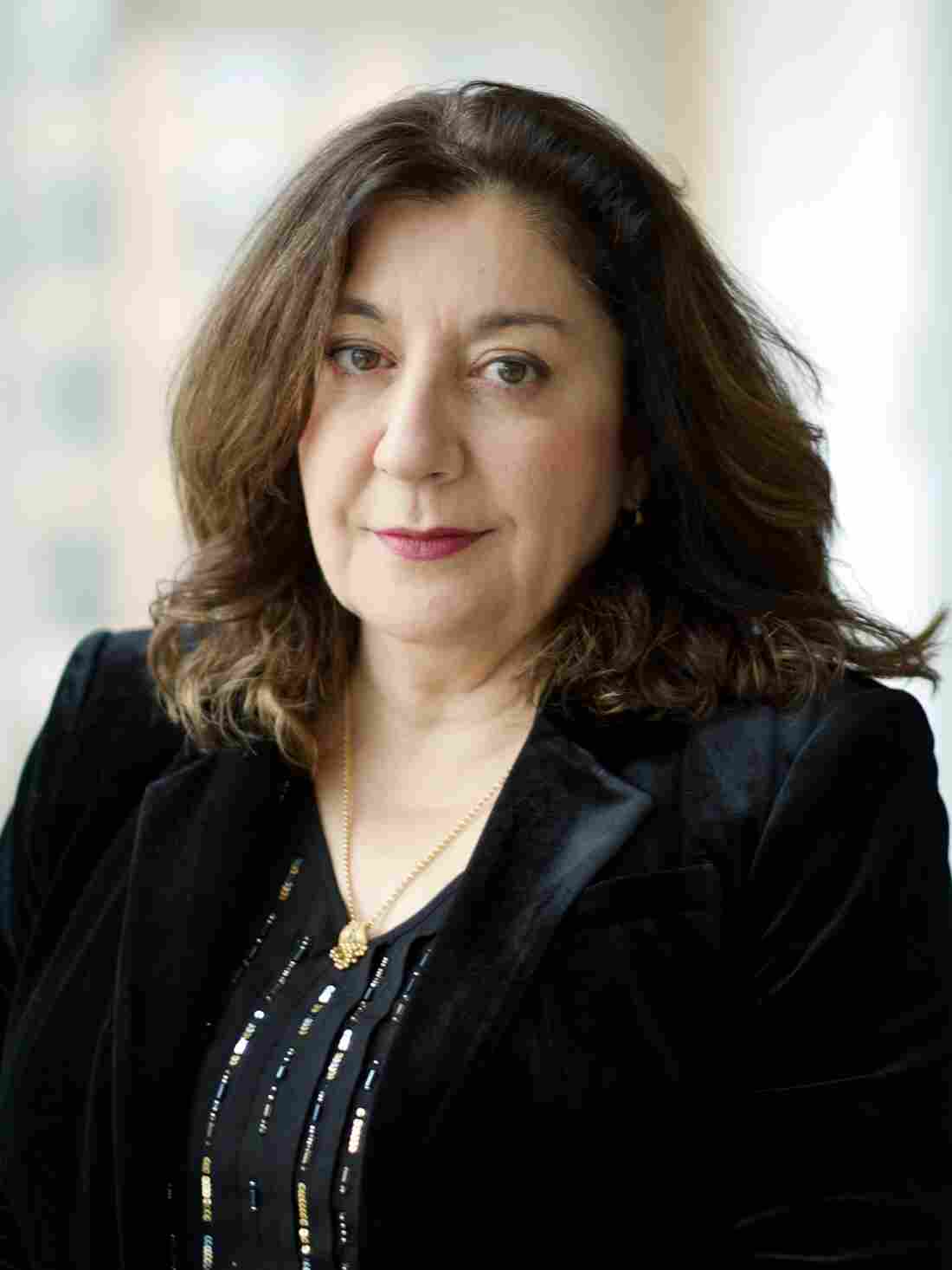 Jane Arraf at NPR headquarters in Washington, D.C., December 14, 2018 (photo by Wanyu Zhang)