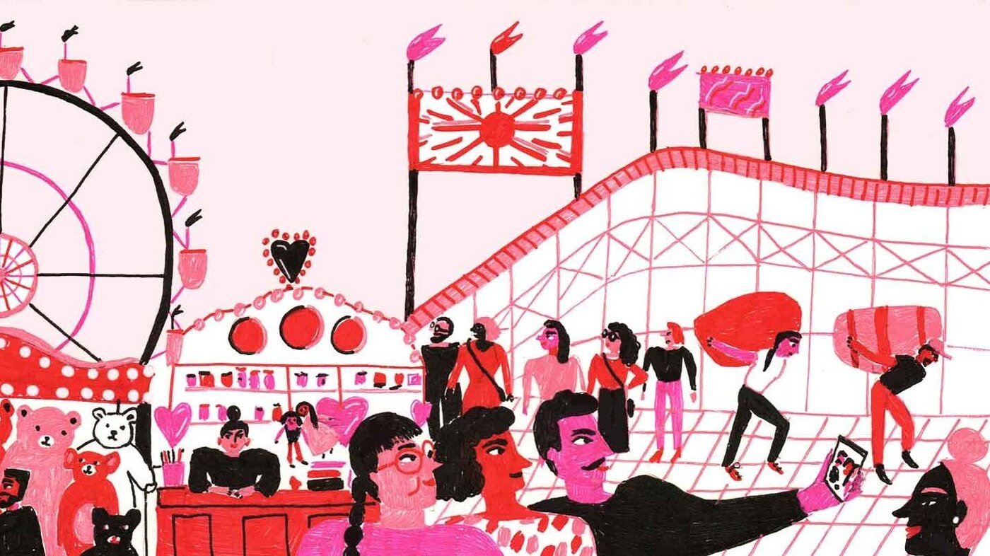 Por la feria Por la feria
