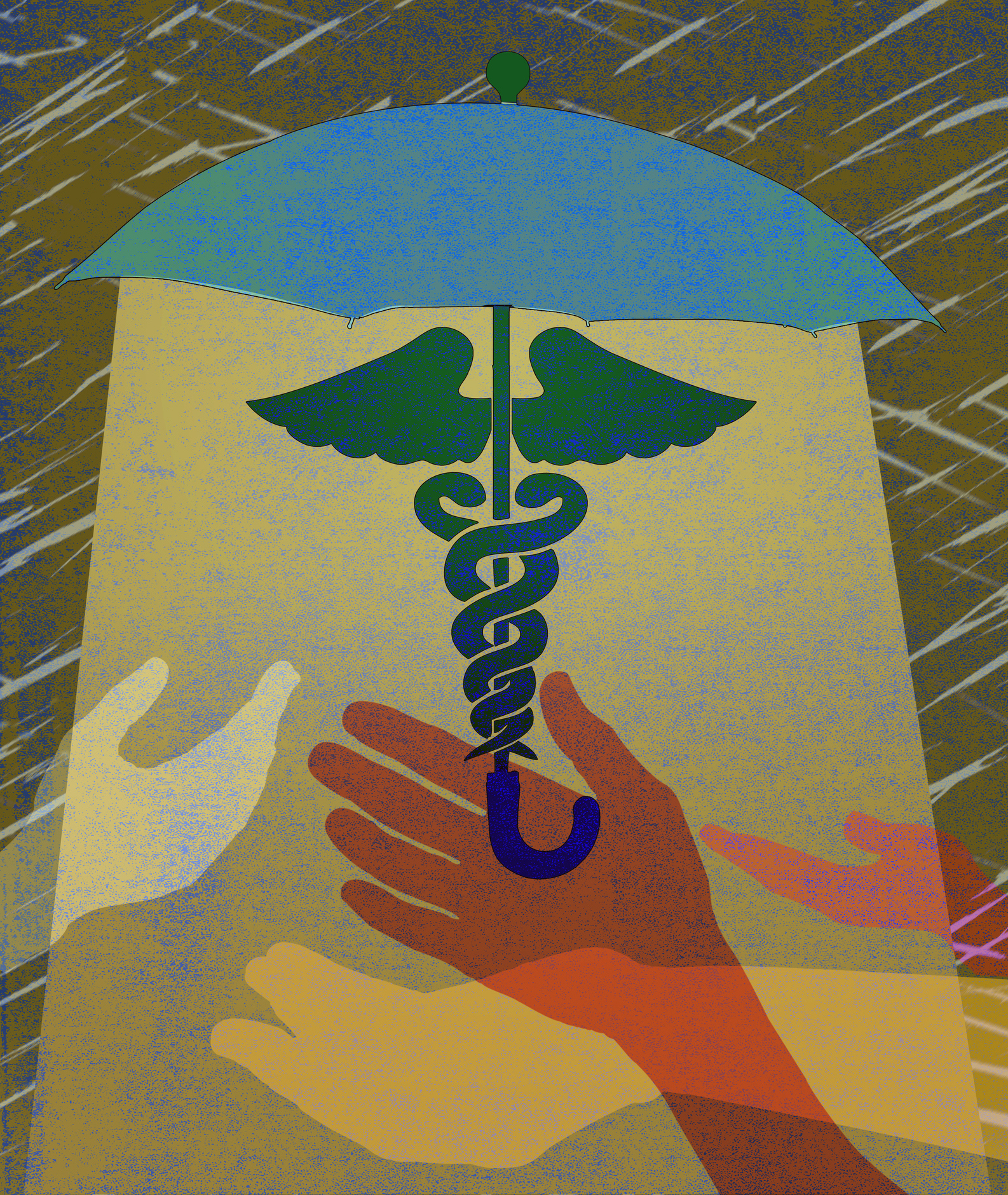 Even for conventional medical treatments that are covered under most health insurance policies, the large copays and high deductibles have left many Americans with big bills, says a health economist, who sees the rise in medical fundraisers as worrisome. (Ikon Images/Getty Images)