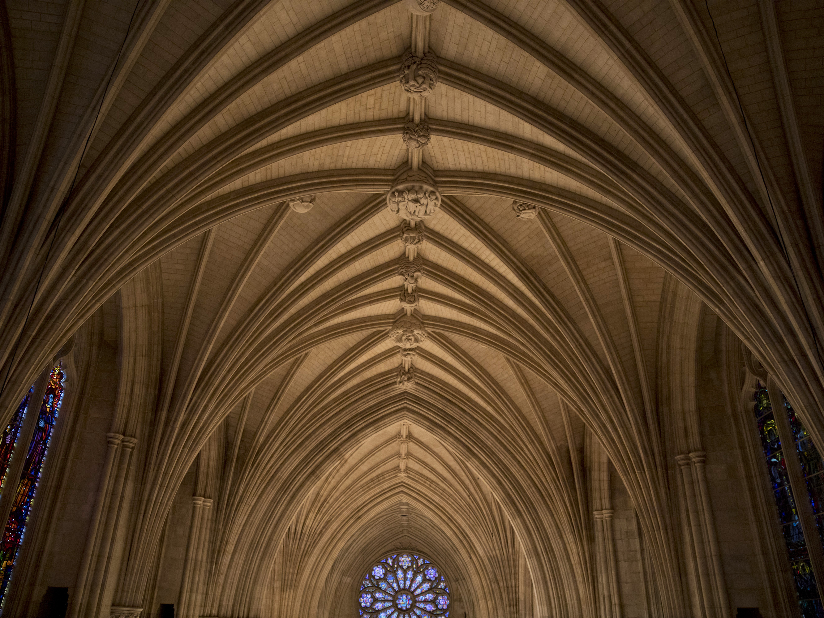 Chip By Chip, Restoring The Damaged Washington National Cathedral 4 A view of the Washington National Cathedral's main nave.