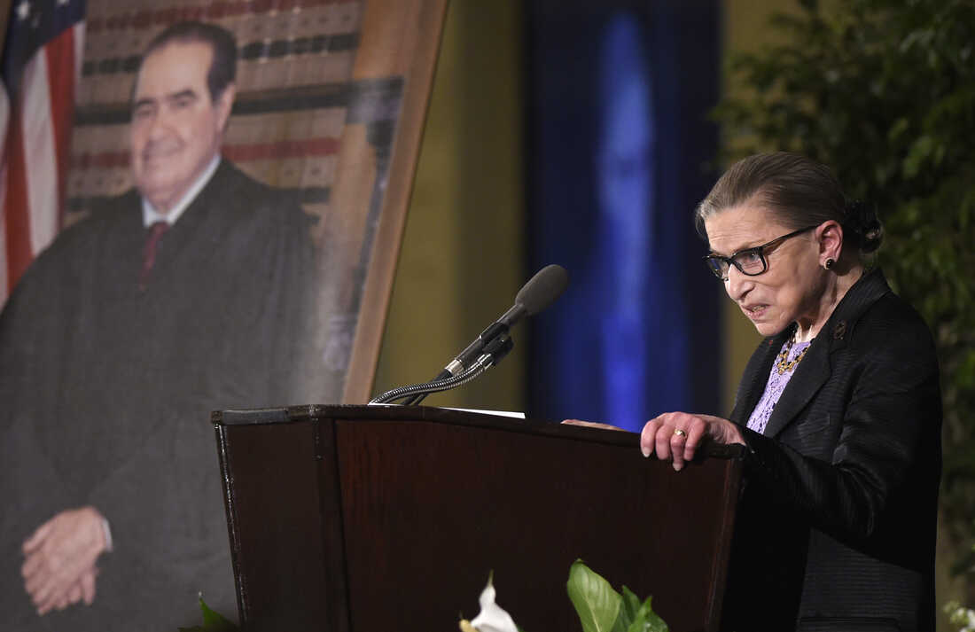 Supreme Court Justice Ruth Bader Ginsburg Dies At 87 : NPR