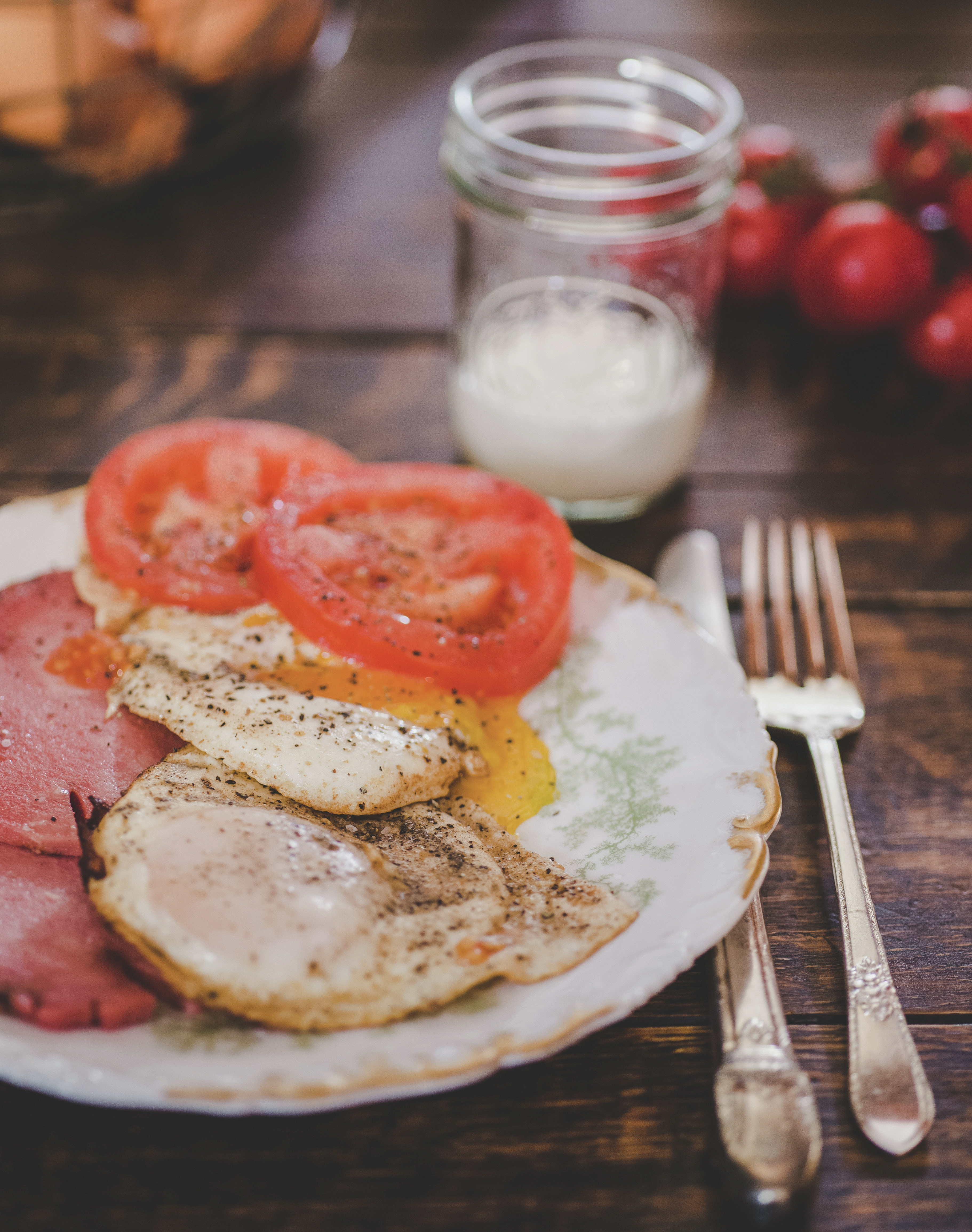 Fried bologna and eggs is one of the dishes included in <em>The Cash And Carter Family Cookbook.</em> (Courtesy of Sara Broun)