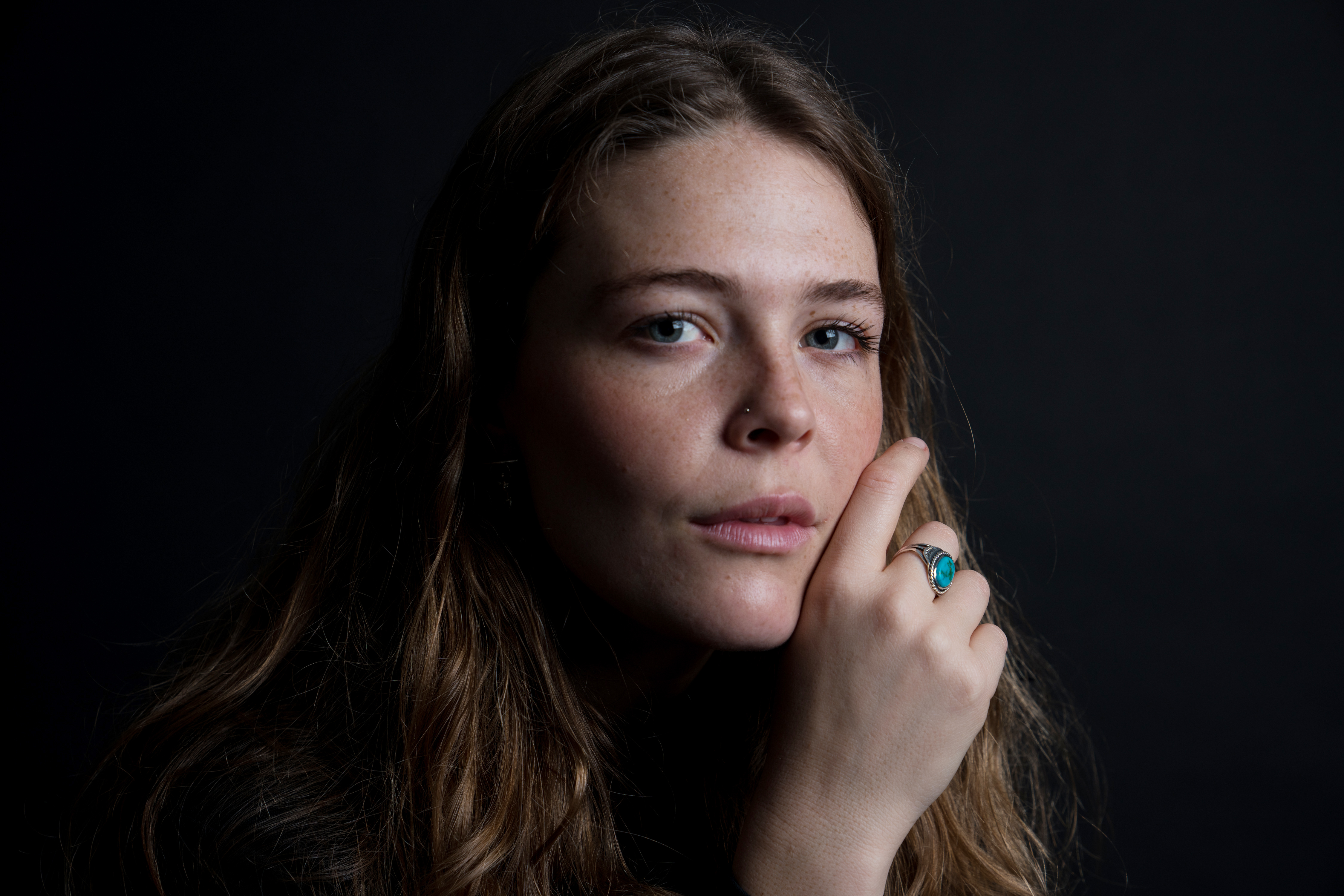 &quot;I sort of became this cocktail party version of myself where I felt like I had to play the role of 'happy girl',&quot; Maggie Rogers says. (NPR)