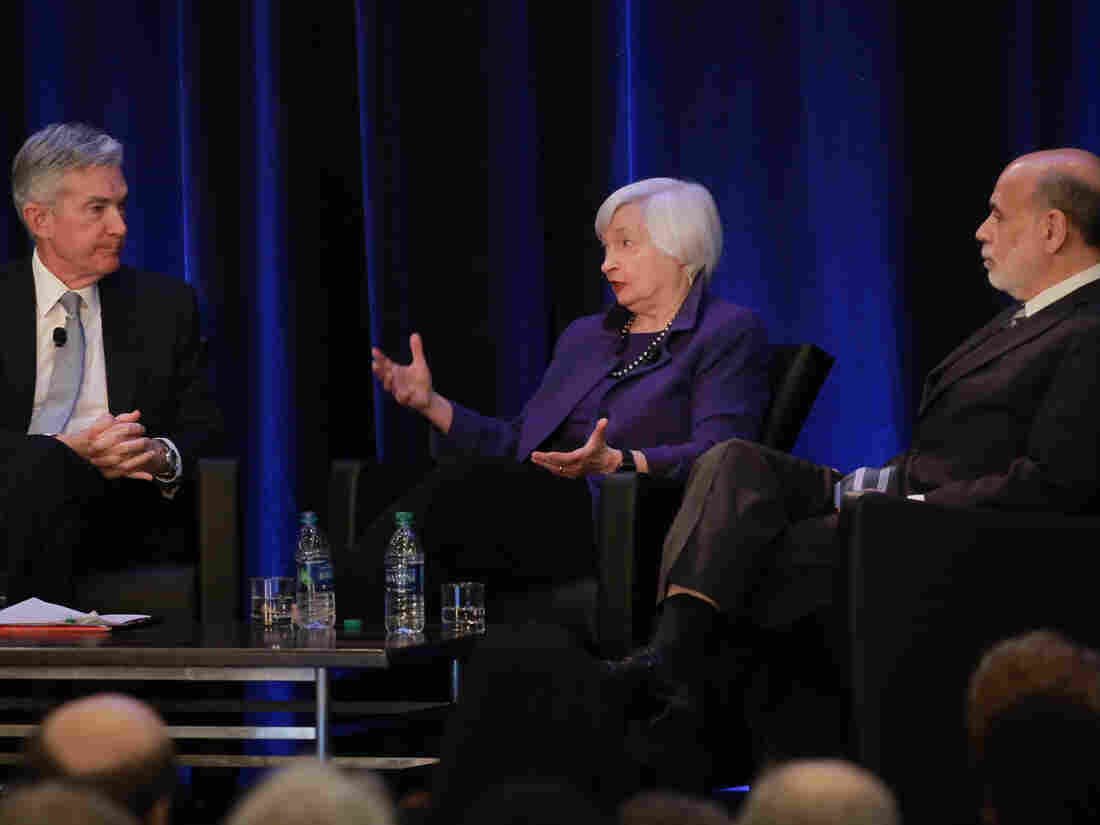 Powell, Yellen, and Bernanke, masters of the Fed.
