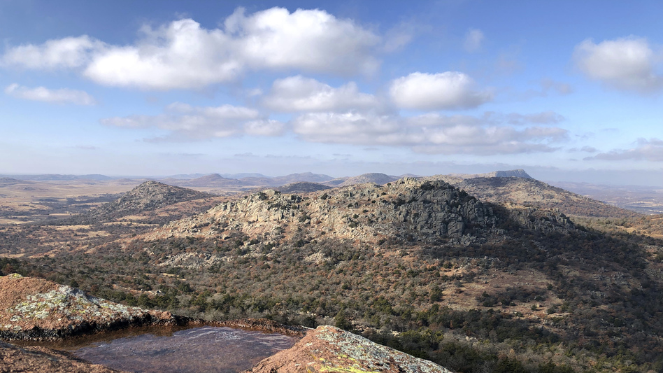 The U.S. Fish and Wildlife Service is bringing staff back to keep open dozens of wildlife refuges including Wichita Mountains Wildlife Refuge in Comanche County, Okla., despite the government shutdown. (Adam Kealoha Causey/AP)