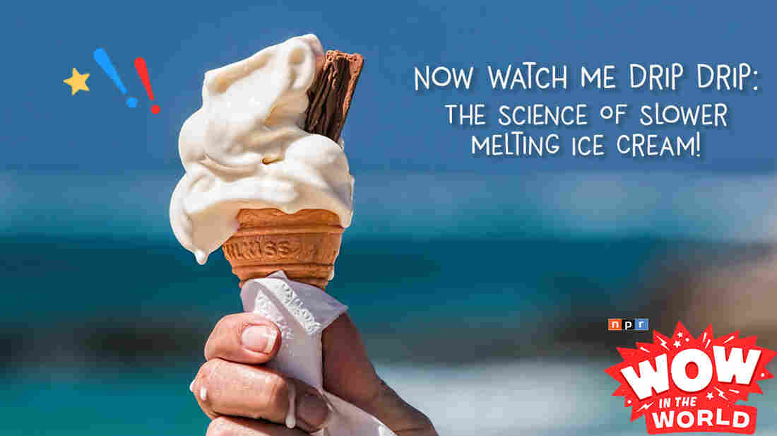 I scream, you scream, we all scream for ice cream! But what's up with all the melting on hot summer day