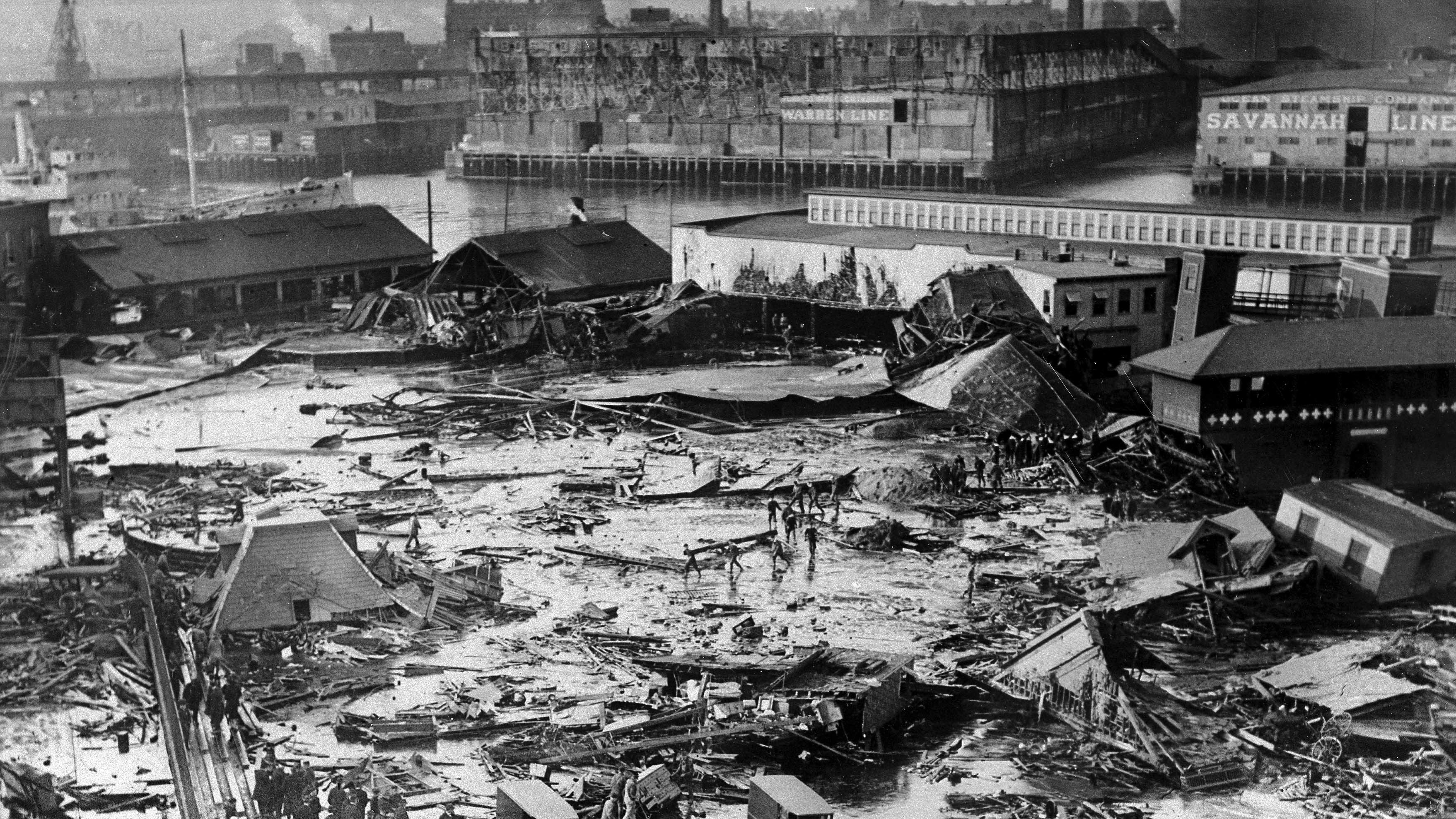 A Deadly Tsunami Of Molasses In Boston's North End NPR