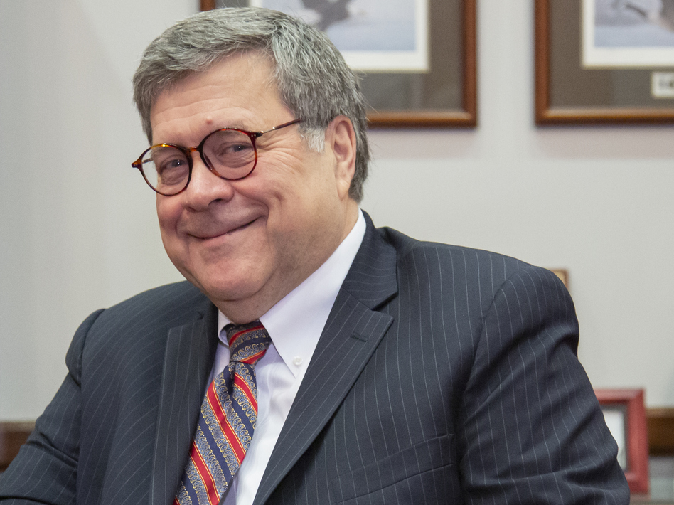 Attorney general nominee William Barr met with senators including Chuck Grassley, R-Iowa, last week. Barr has vowed to preserve special counsel Robert Mueller's investigation. (J. Scott Applewhite/AP)