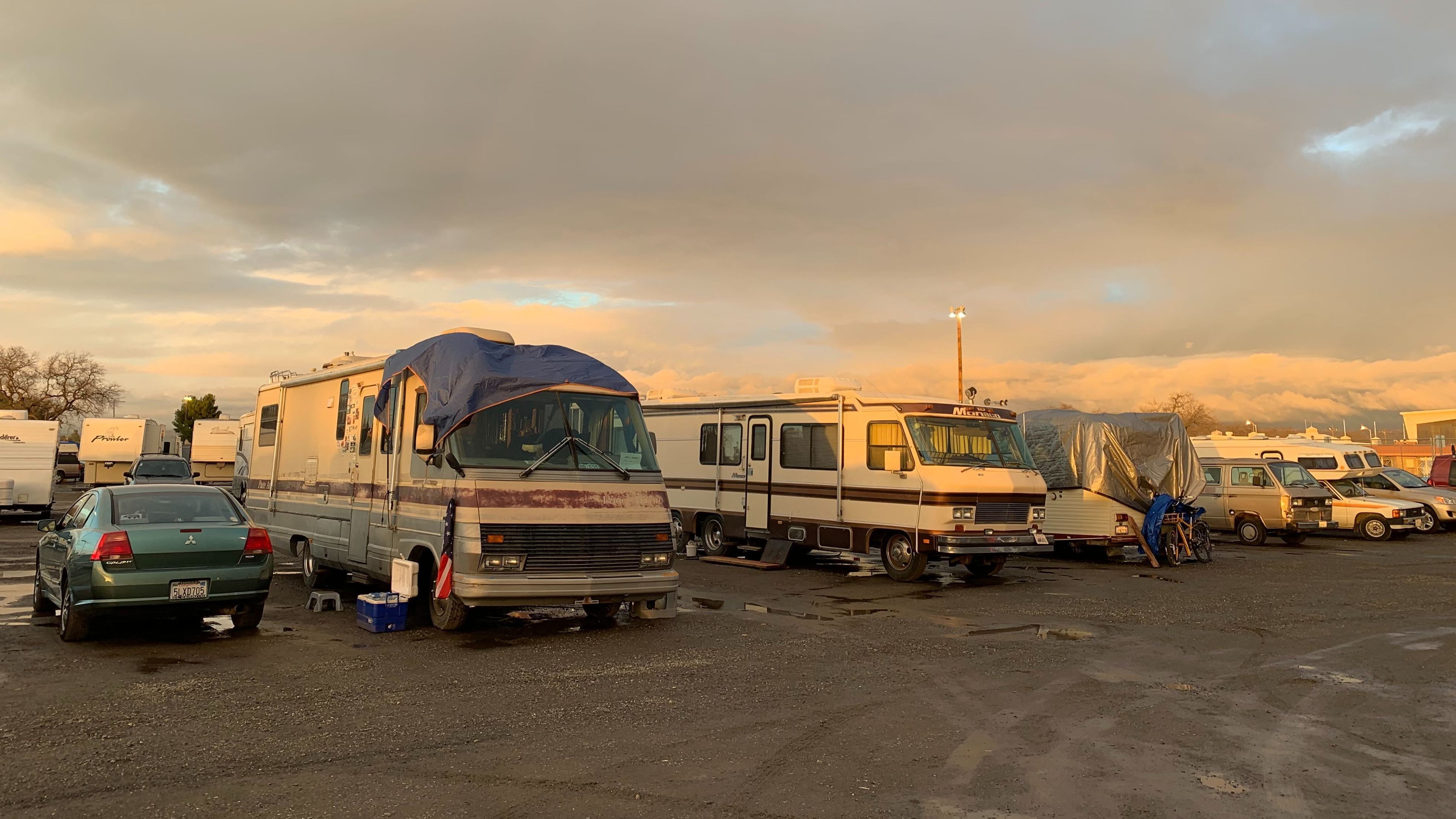 After the Camp Fire in November, thousands of people whose homes were destroyed were forced to seek refuge in nearby Chico, Calif. Some 700 people, some in their RVs, are still living at a Red Cross shelter at the Chico fairgrounds. The shelter is expected to close at the end of January. (NPR)