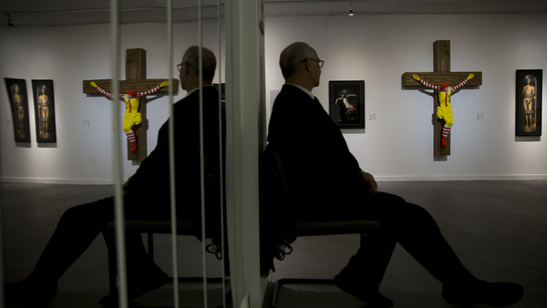 'McJesus' Sculpture To Be Pulled From Israeli Museum After Violent Protests