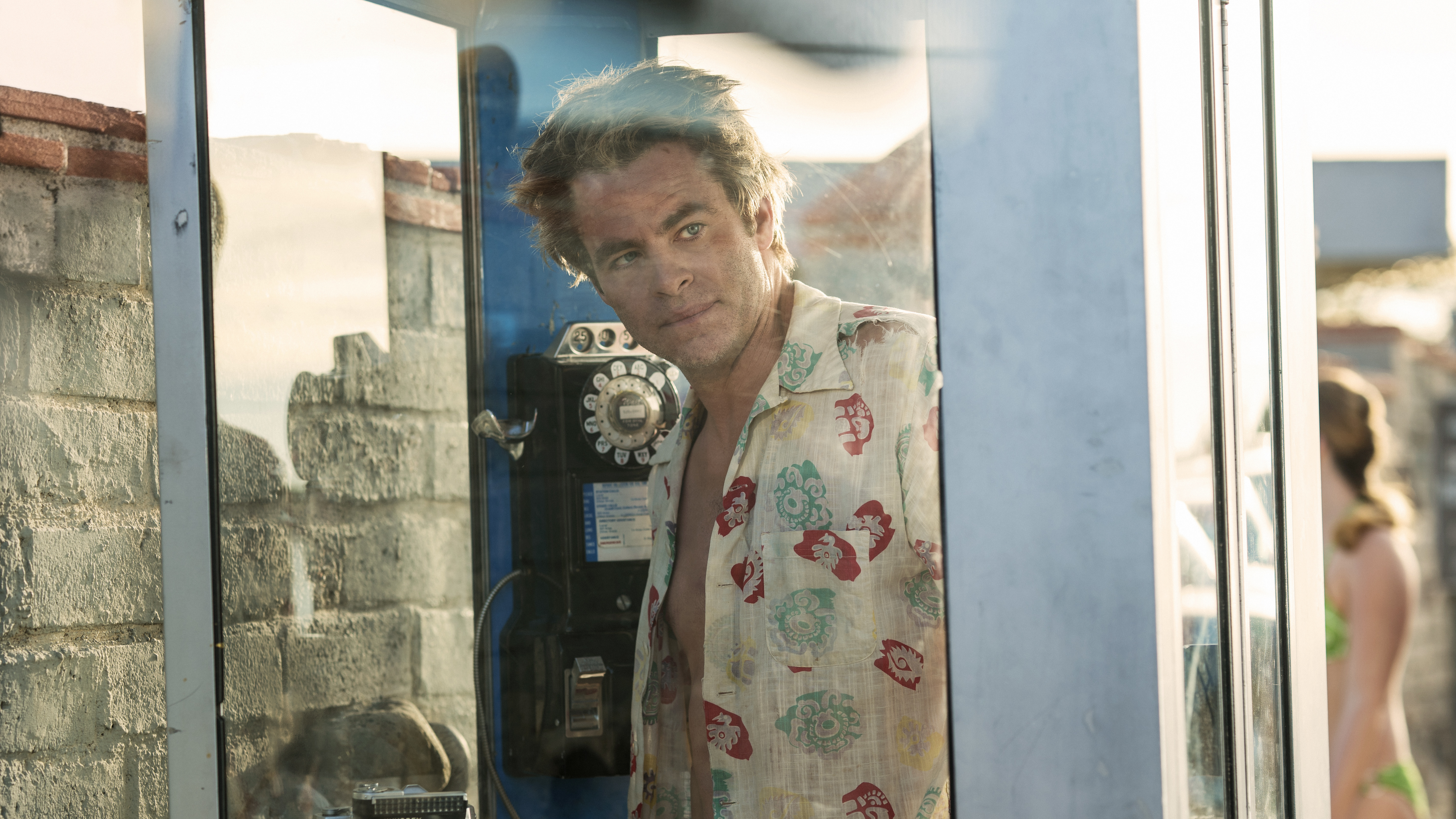 Chris Pine plays a washed-up newspaper reporter in 1965 Los Angeles in the TNT miniseries I Am the Night.