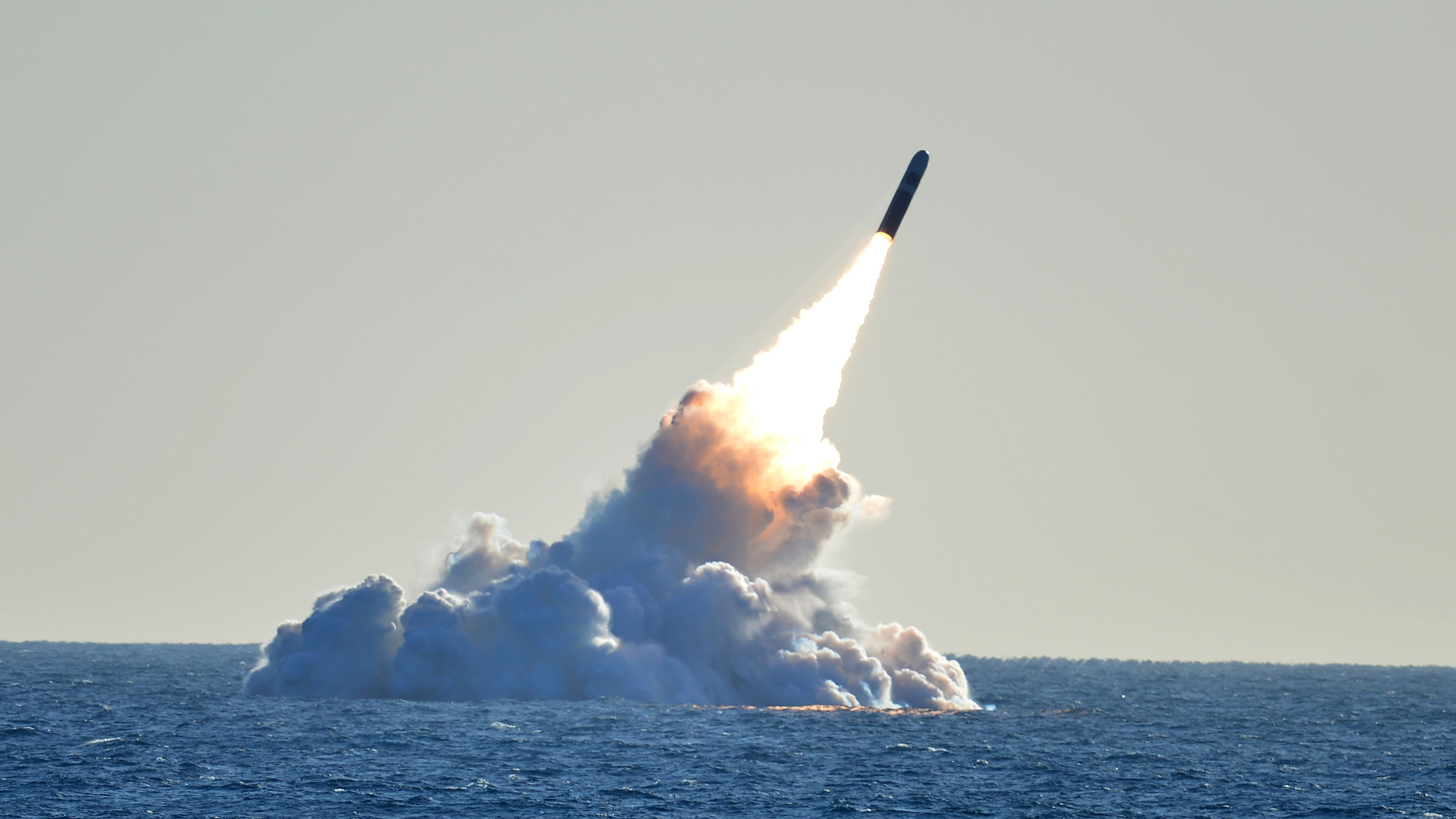 The new weapon is designed to be launched on a ballistic missile fired from a submarine. (DVIDS)