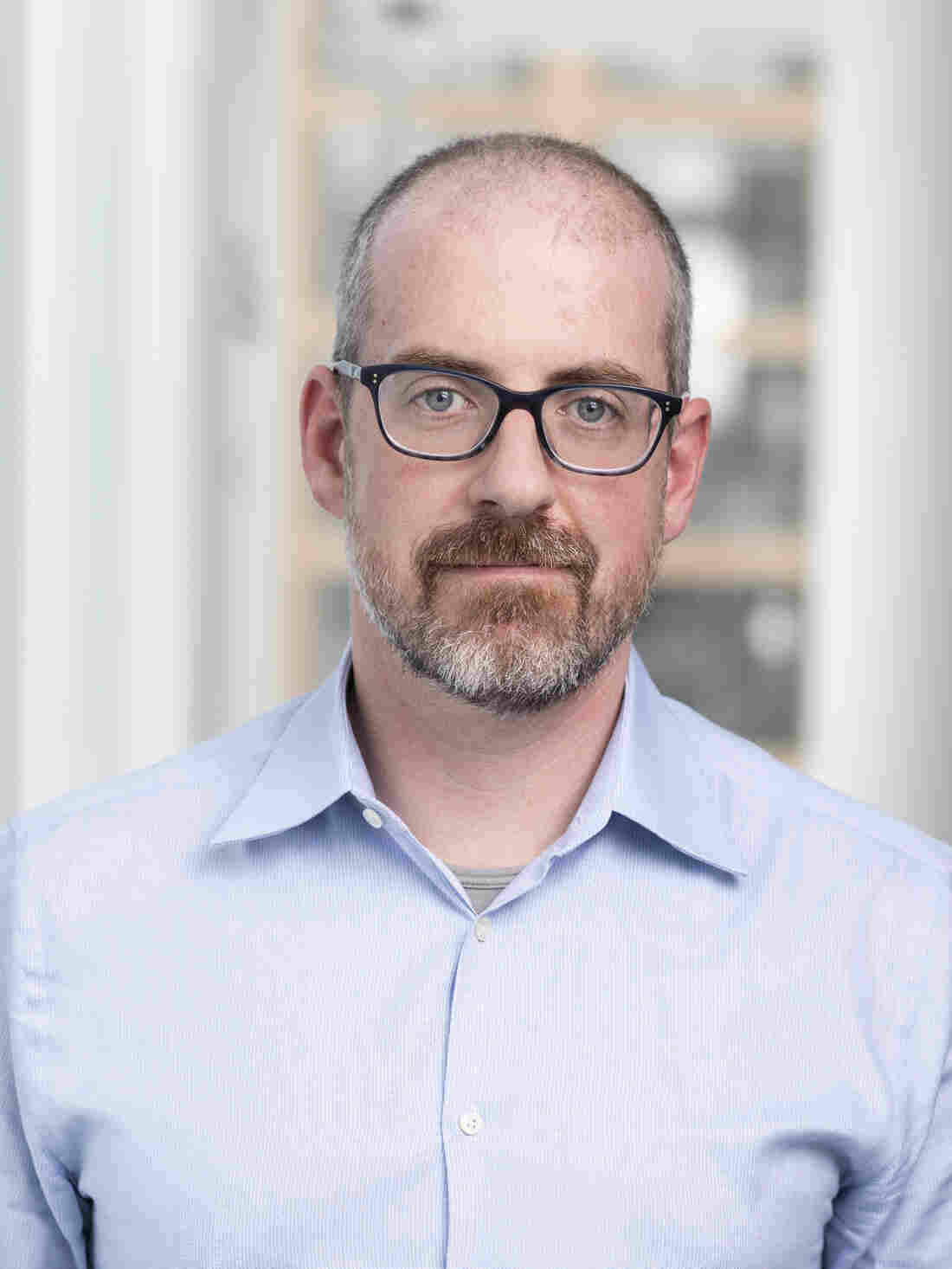 Geoff Brumfiel, photographed for NPR, 17 January 2019, in Washington DC.
