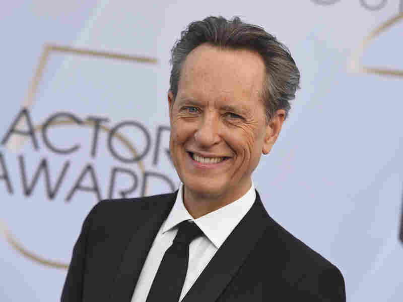 Richard E. Grant arrives at the Screen Actors Guild Awards on Jan. 27, 2019, in Los Angeles.