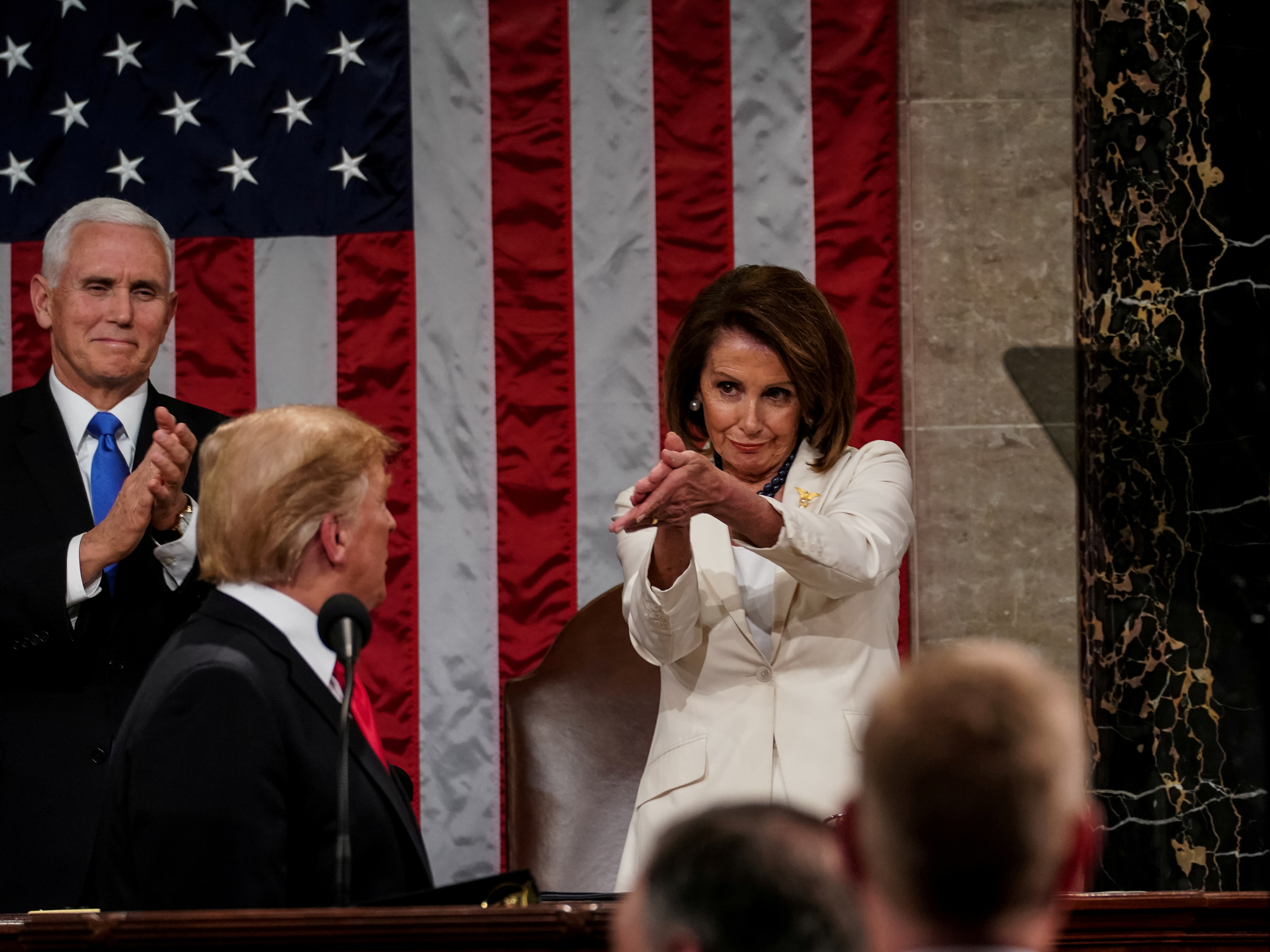 Clapping, Sleeping And Serenading: The State Of The Union's Evocative Moments