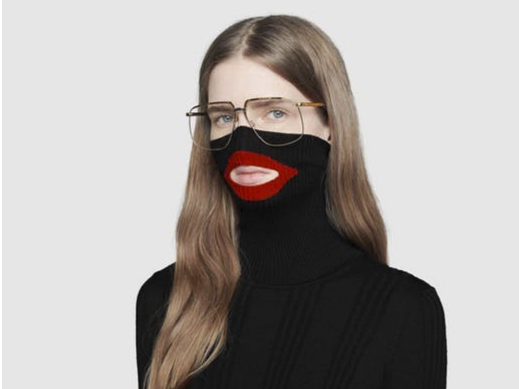 gucci black face outfit