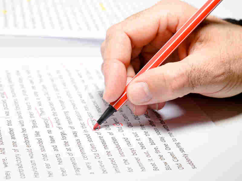 Proofreading concept.