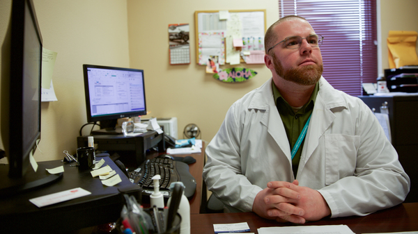 Shawn Brannan, administrator of Sea Mar Community health center in Vancouver, Washington.