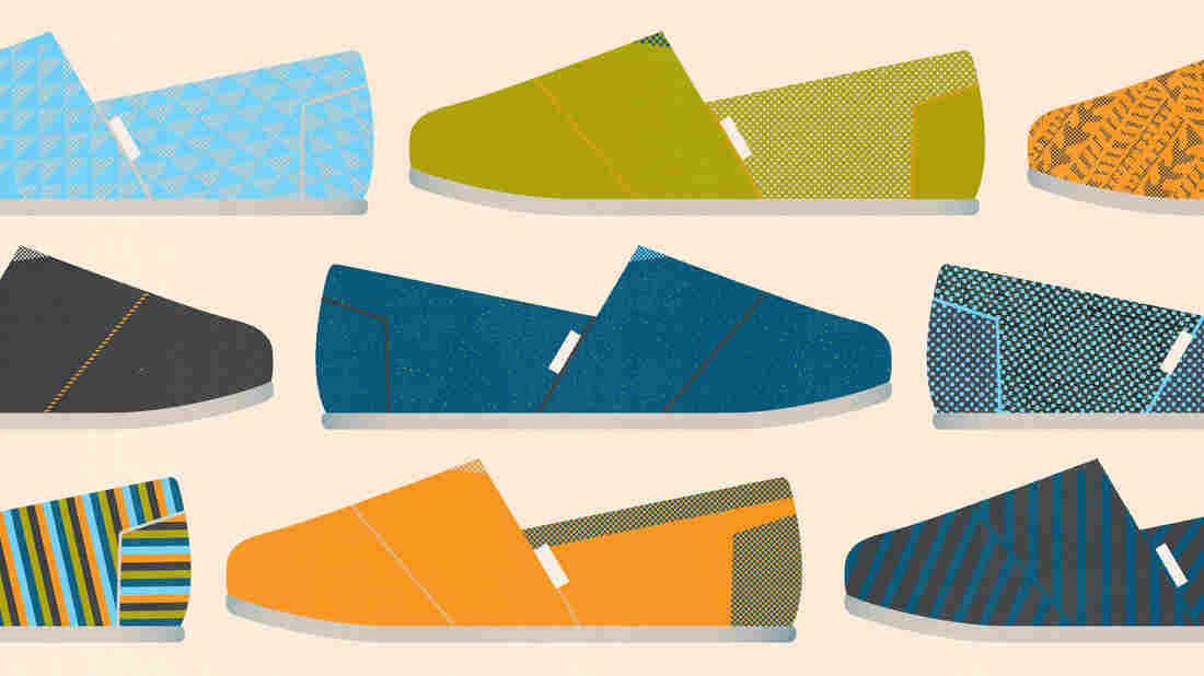 Blake Mycoskie has made the "buy one, give one" model part of TOMS' success story.