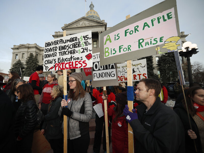 Denver teacher strike comes to an end.