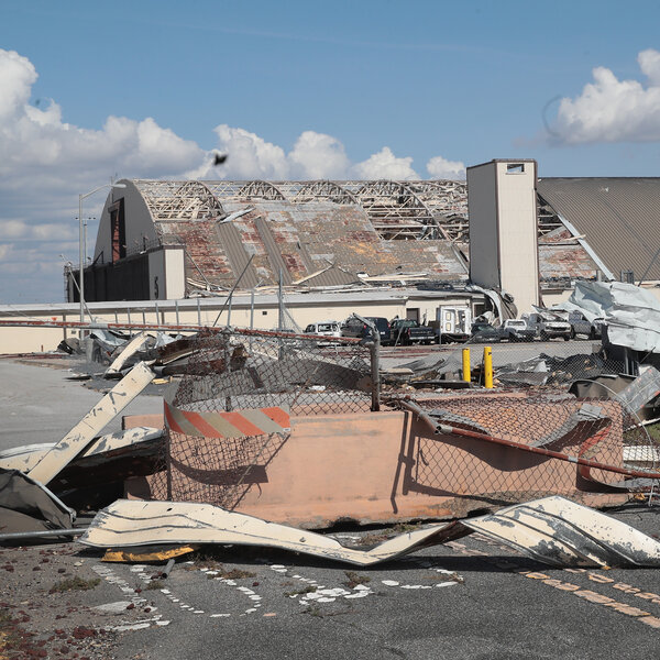 Tyndall Air Force Base To Be Rebuilt As 'Air Base Of The Future'