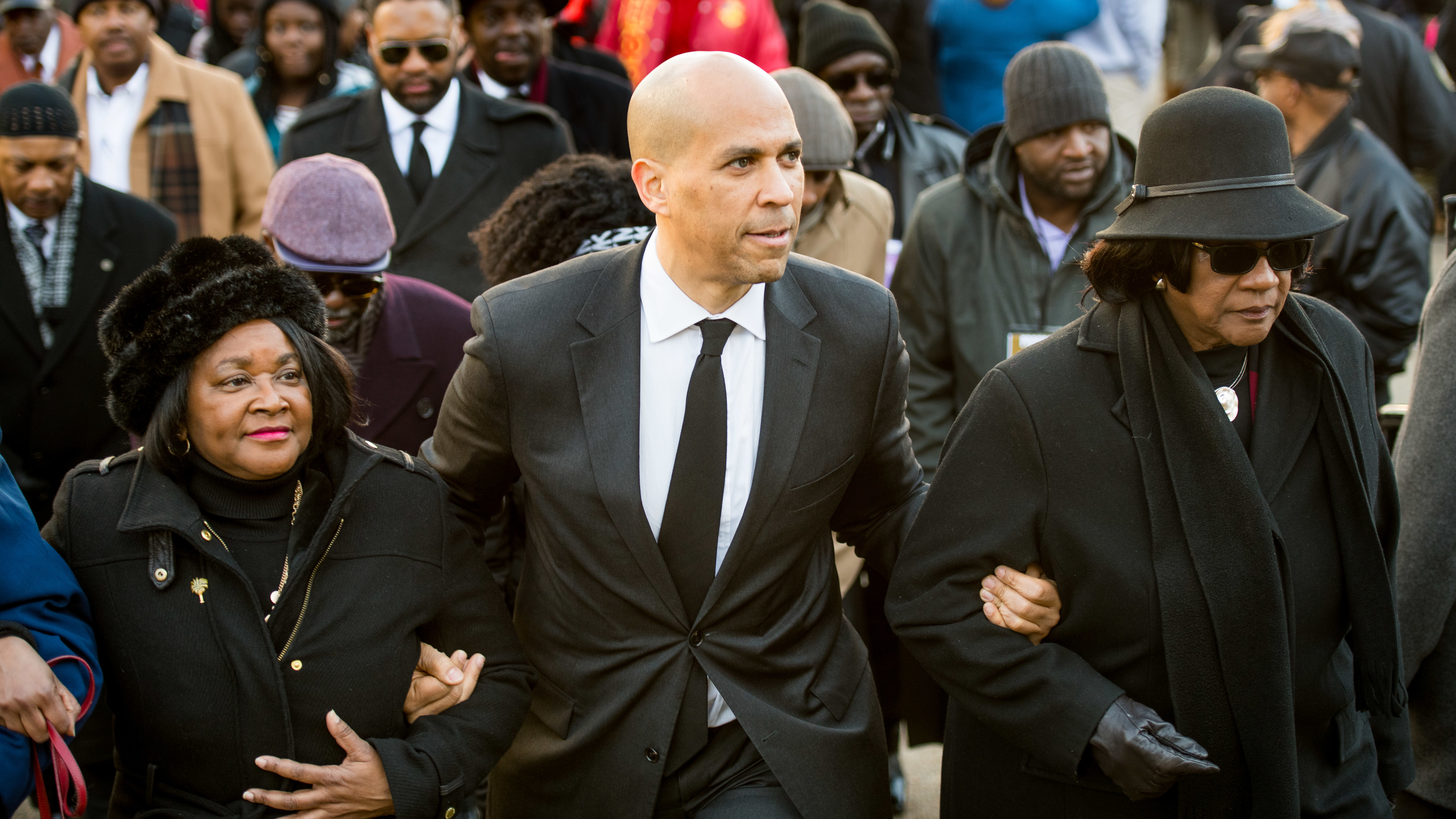 Sen. Cory Booker, D-N.J., attends the annual Martin Luther King Jr. Day at the Dome event on Jan. 21 in Columbia, S.C. Booker and many other Democratic presidential hopefuls have made visits to the state in the early weeks of the 2020 campaign. (Getty Images)