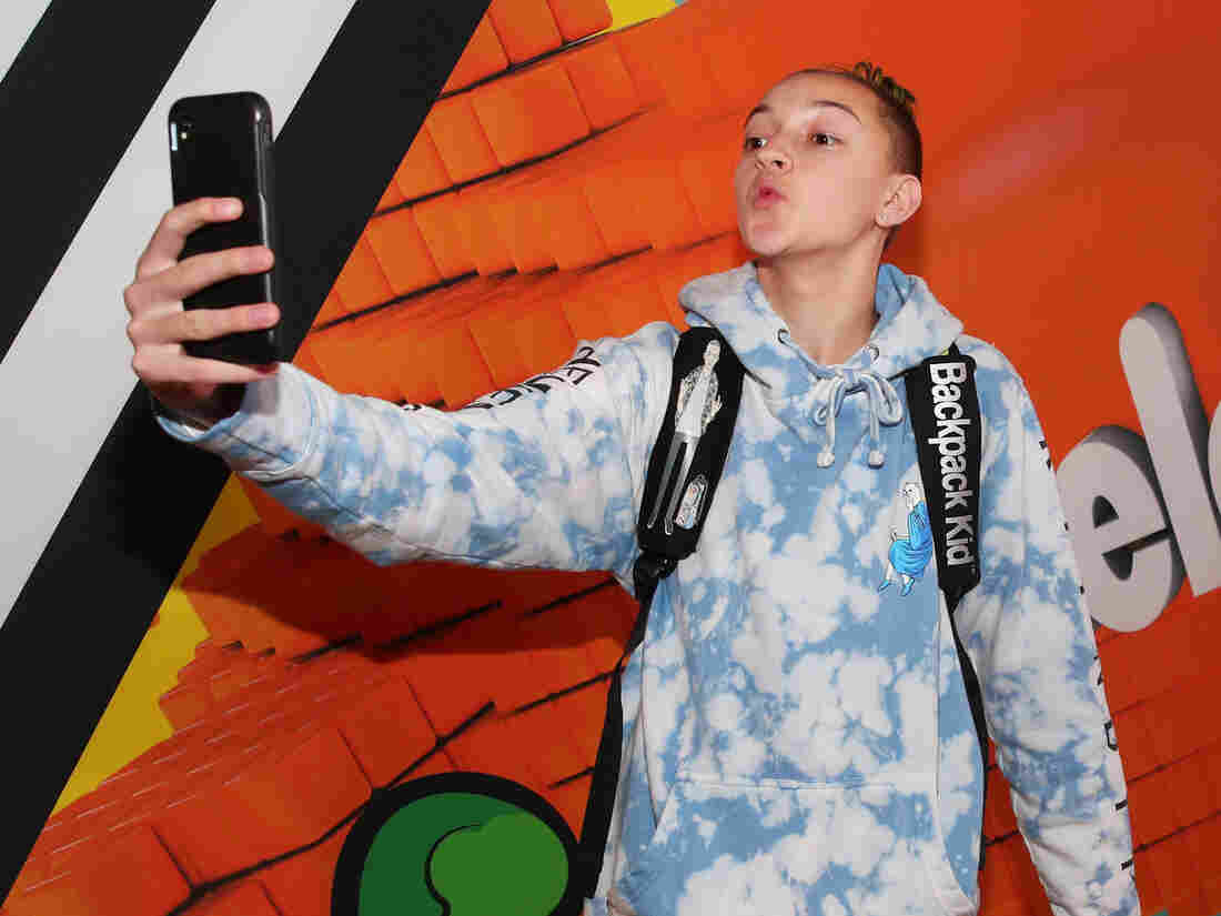 INGLEWOOD, CA - MARCH 24: Russell 'Backpack Kid' Horning attends Nickelodeon's 2018 Kids' Choice Awards at The Forum on March 24, 2018 in Inglewood, California. (Photo by Christopher Polk/Getty Images)