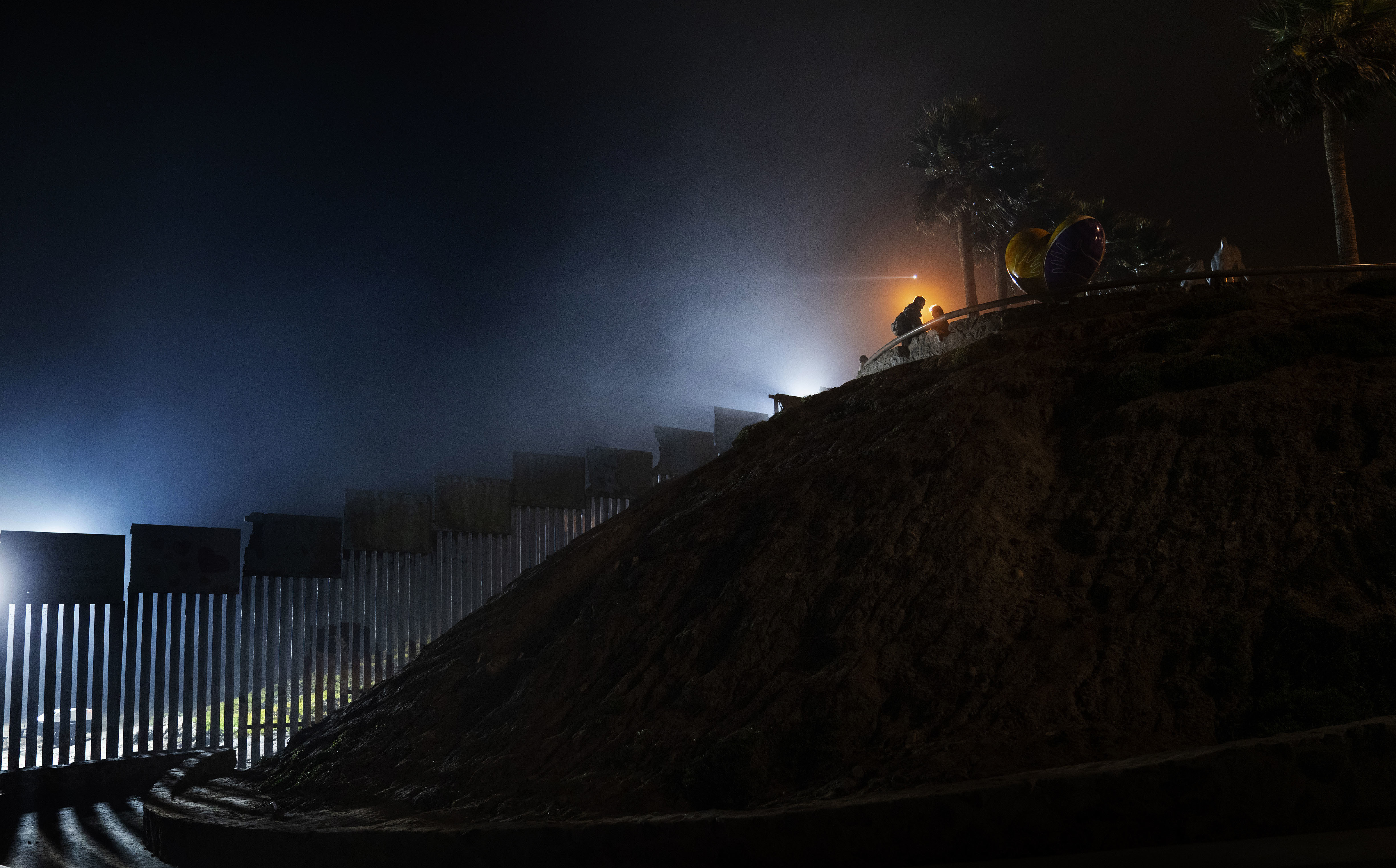 Bipartisan lawmakers agreed to a spending deal to provide more federal resources for border security, including for physical barriers along the U.S.-Mexico border, similar to the one pictured in Tijuana, Mexico.