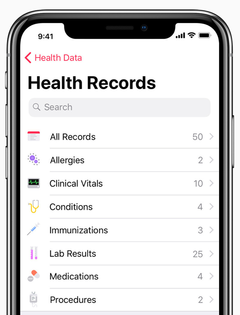 apple health supported devices