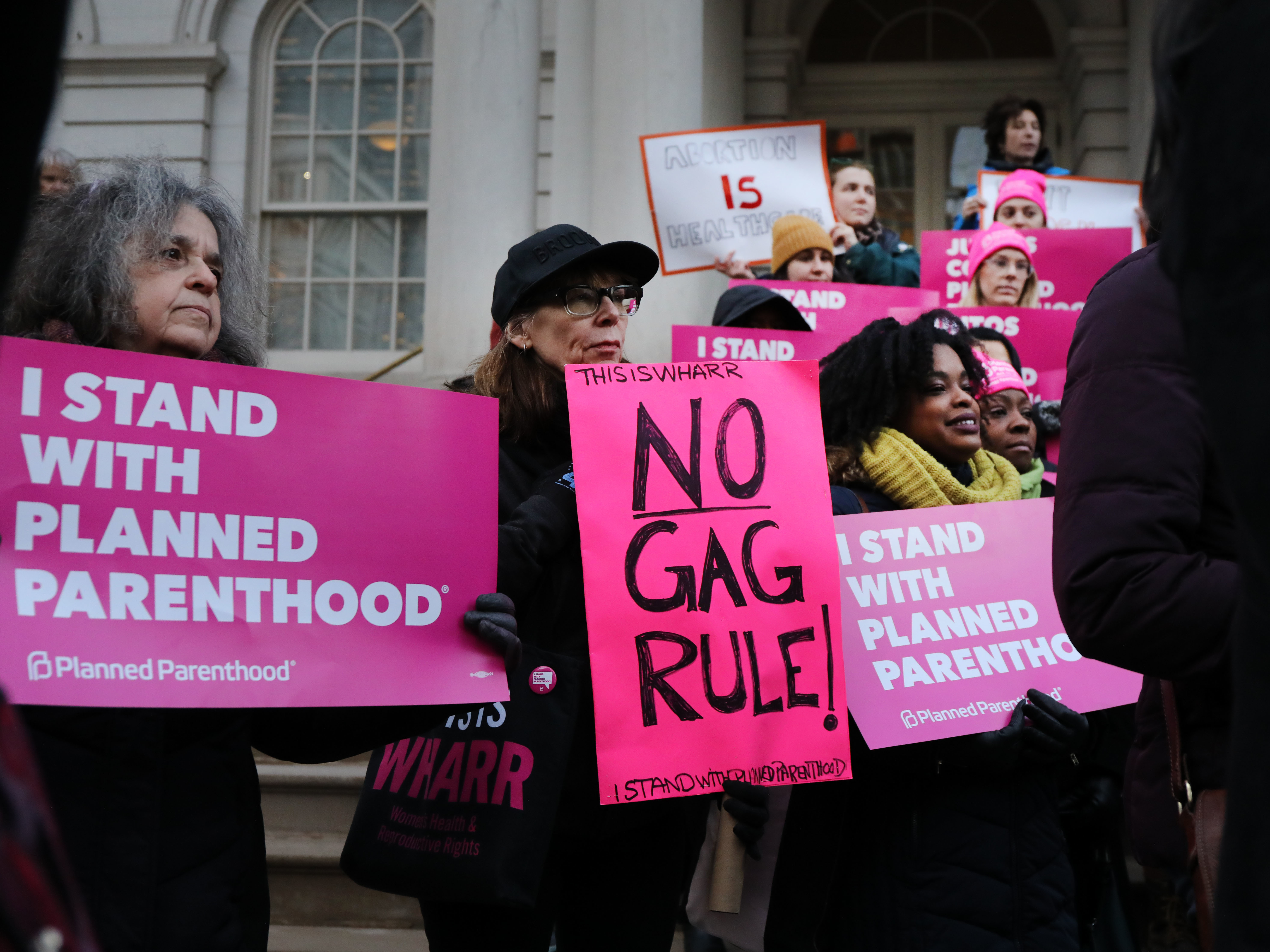 Foes Of Trump's Restrictions On Family Planning Clinics See Law On Their Side