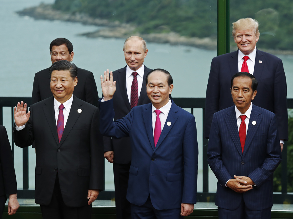 A new Gallup report finds global regard for U.S. leadership rose slightly in 2018 after a dramatic drop in 2017. China and Russia also saw their leadership approval rankings tick up.