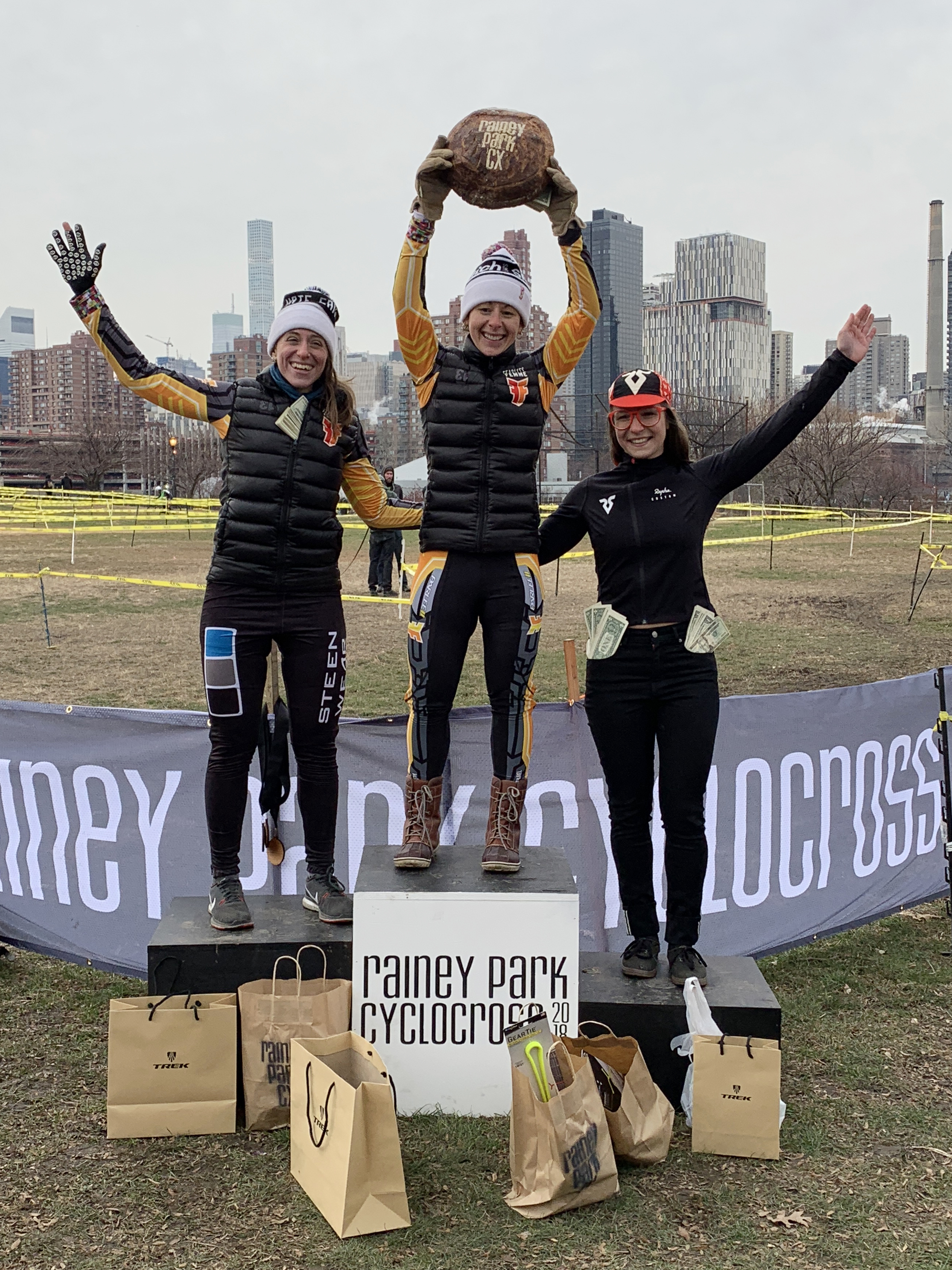 Rachel Rubino finished in second place and Bowman took third in the Rainey Park race.